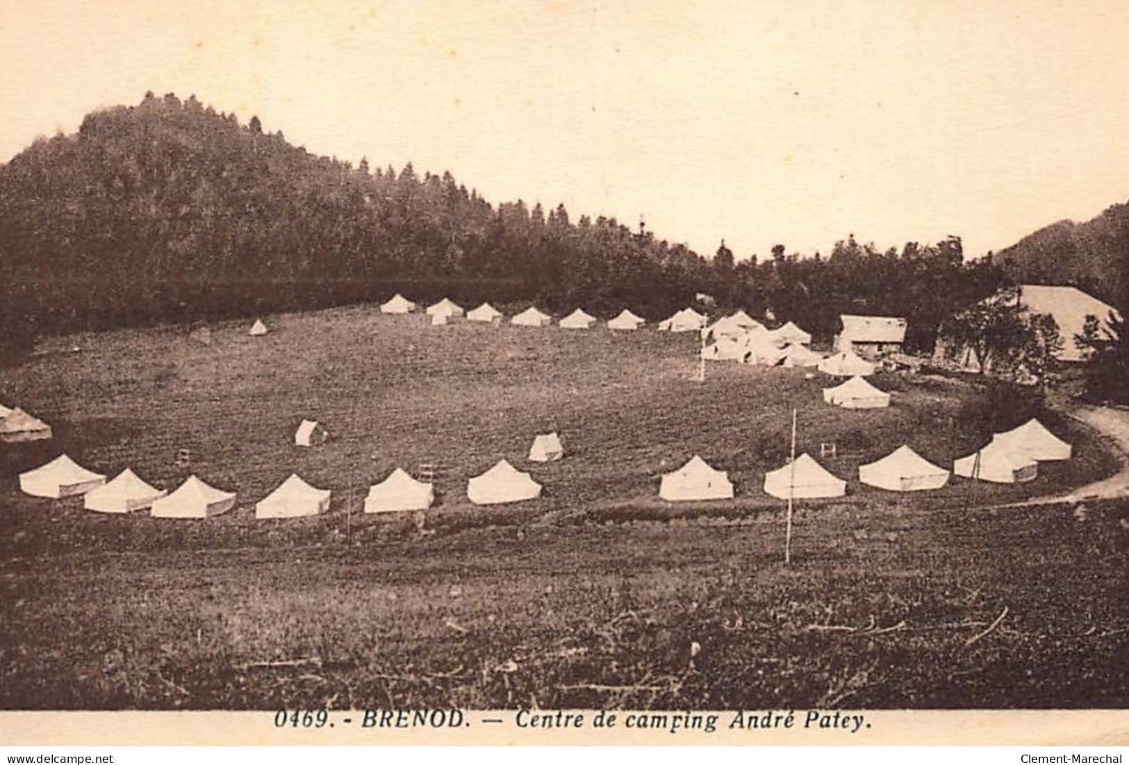 BRENOD : Centre De Camping André Patey - Tres Bon Etat - Ohne Zuordnung
