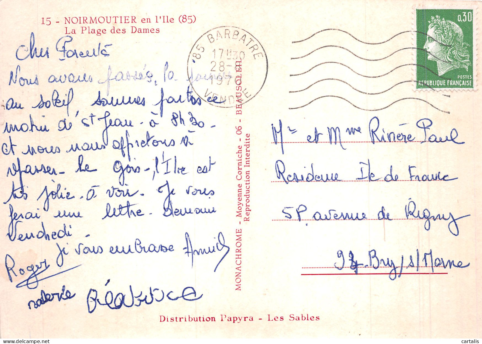 85-NOIRMOUTIER EN L ILE-N°4204-A/0007 - Noirmoutier
