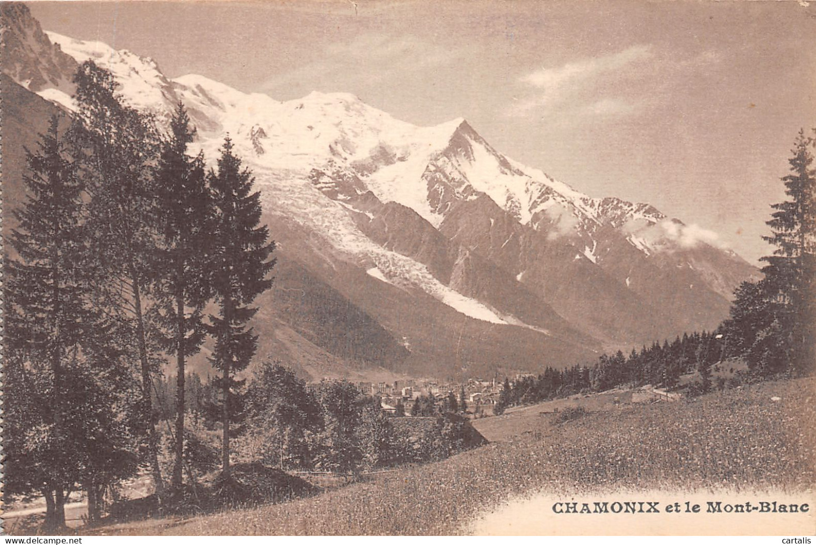 74-CHAMONIX MONT BLANC-N°4203-E/0145 - Chamonix-Mont-Blanc