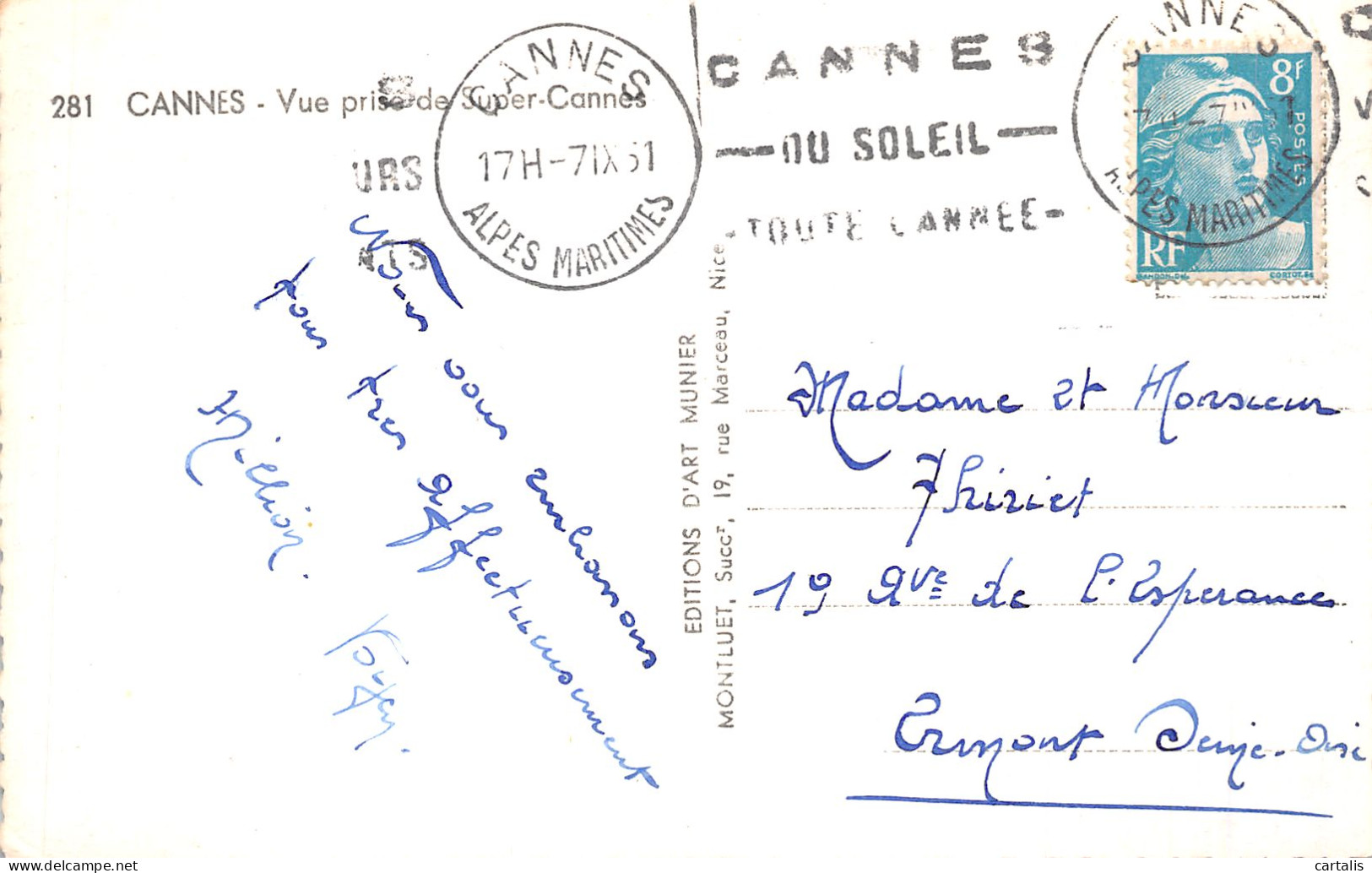 06-CANNES-N°4203-E/0013 - Cannes