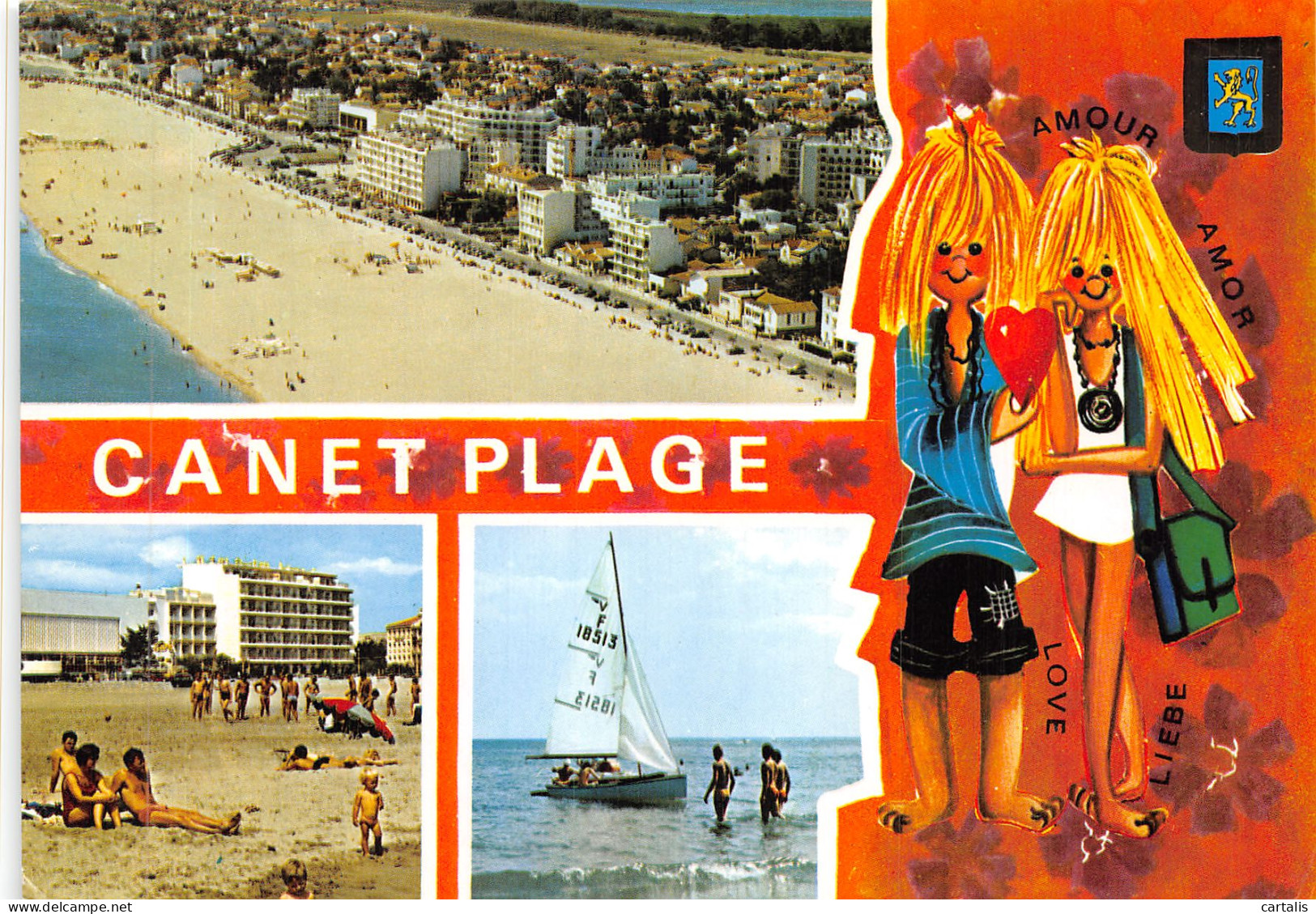 66-CANET PLAGE-N°4203-D/0281 - Canet Plage