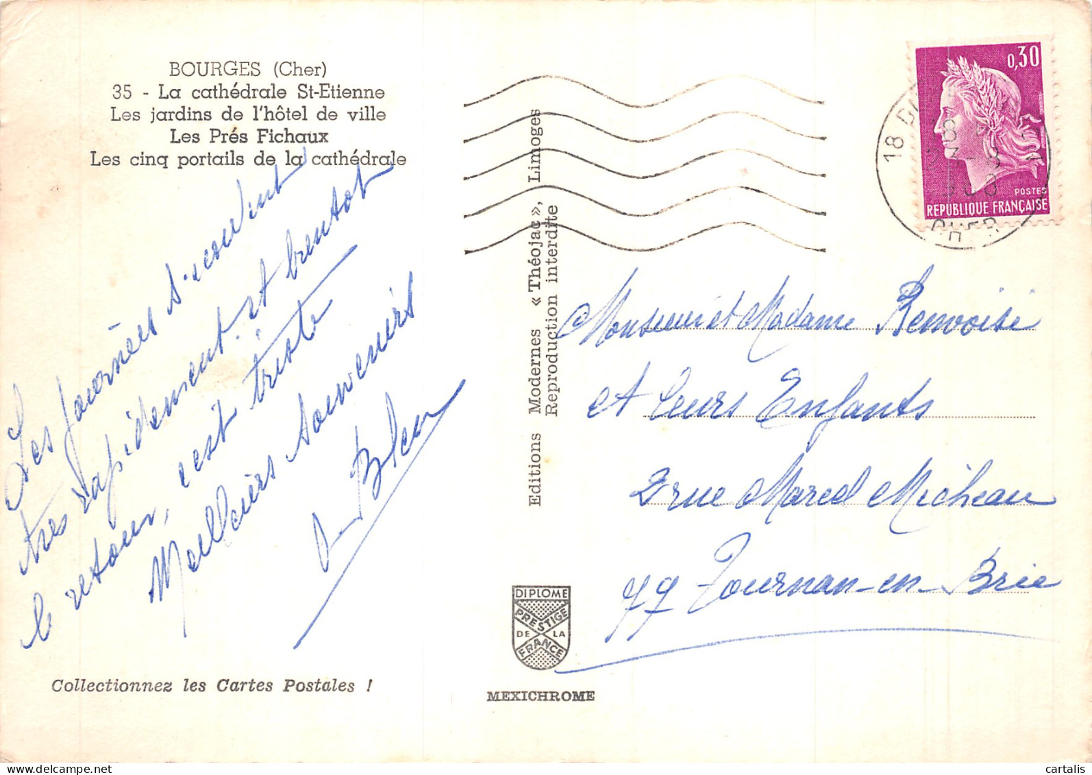 18-BOURGES-N°4203-D/0257 - Bourges