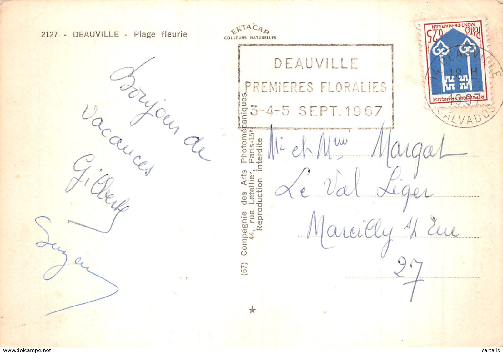 14-DEAUVILLE-N°4203-C/0335 - Deauville