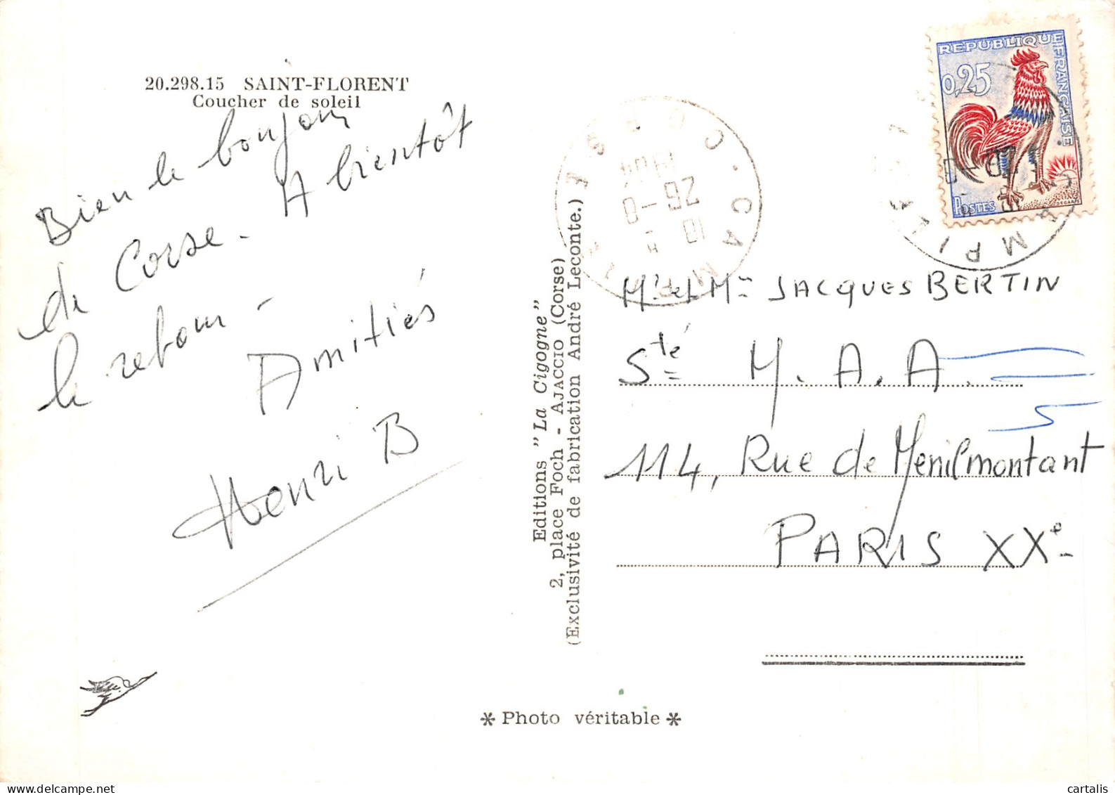 20-SAINT FLORENT-N°4203-C/0269 - Other & Unclassified