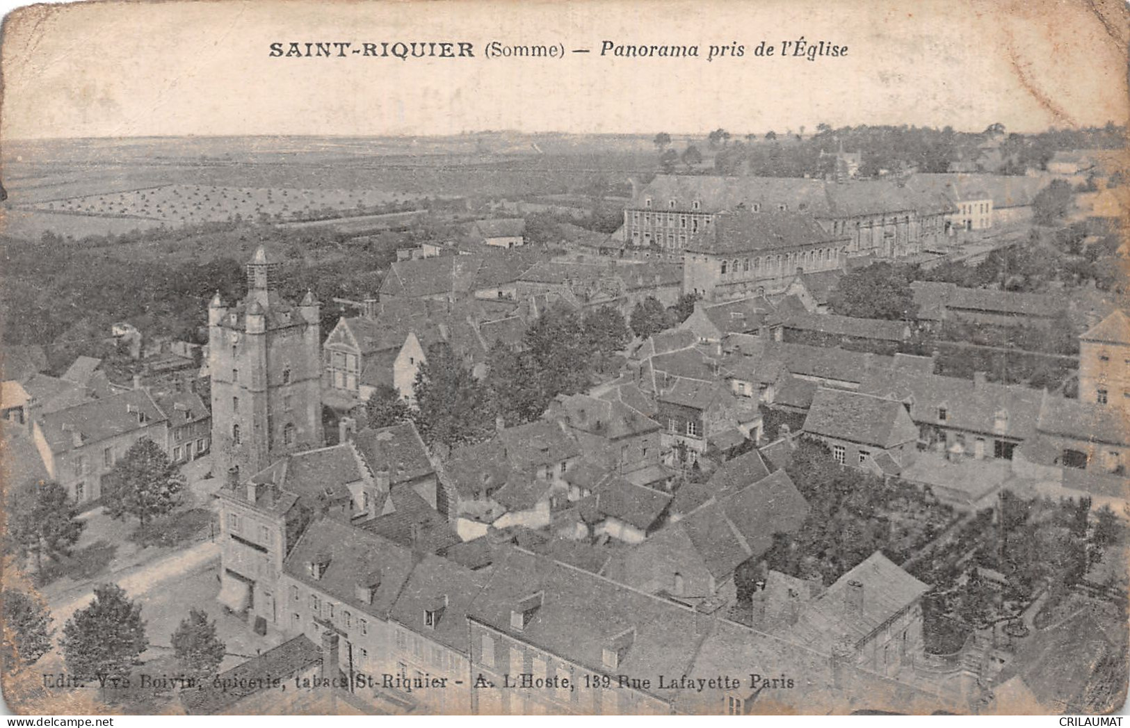 80-SAINT RIQUIER-N°5149-B/0087 - Saint Riquier