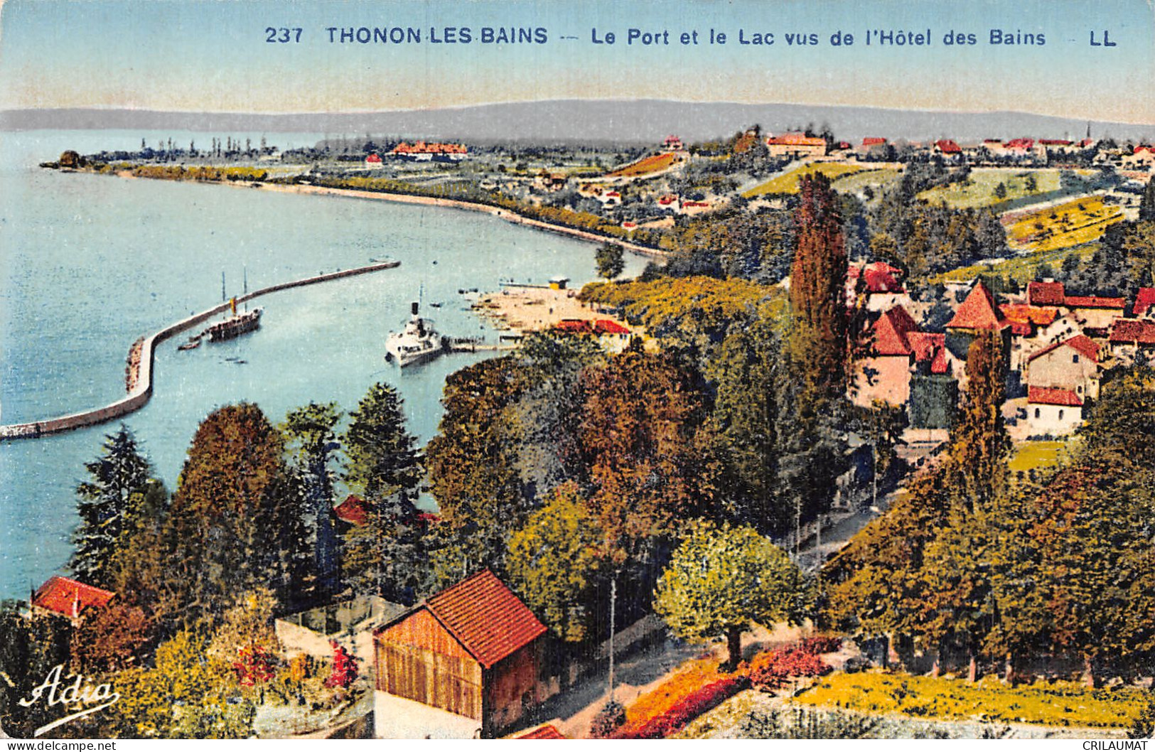 74-THONON LES BAINS-N°5149-A/0249 - Thonon-les-Bains