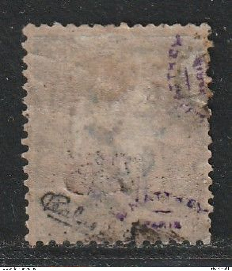 BENIN - N°15 Obl (1892) 75 Sur 15c Bleu - Signé Calves Et Autres - Used Stamps