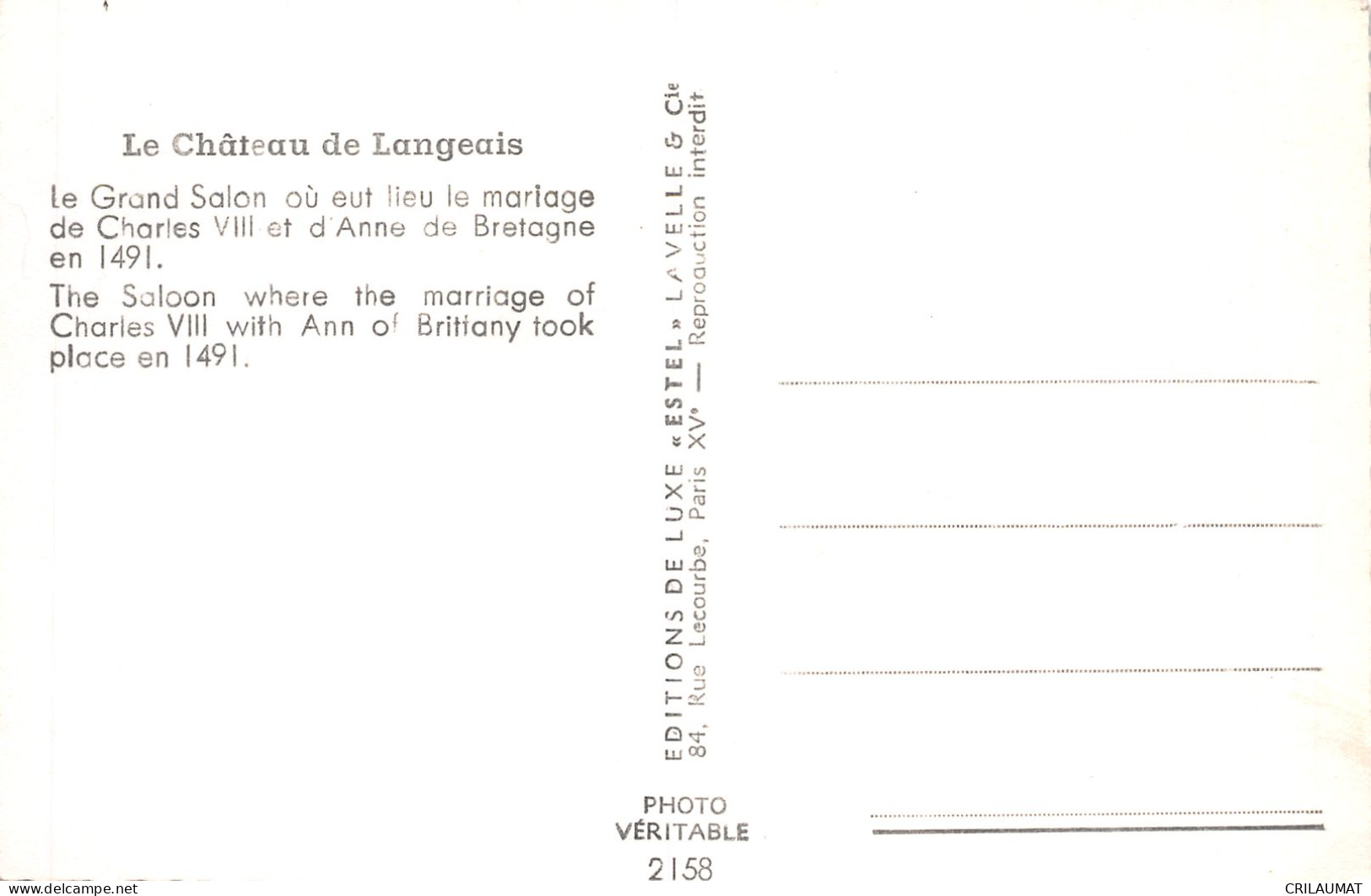 37-LANGEAIS-N°5149-A/0067 - Langeais