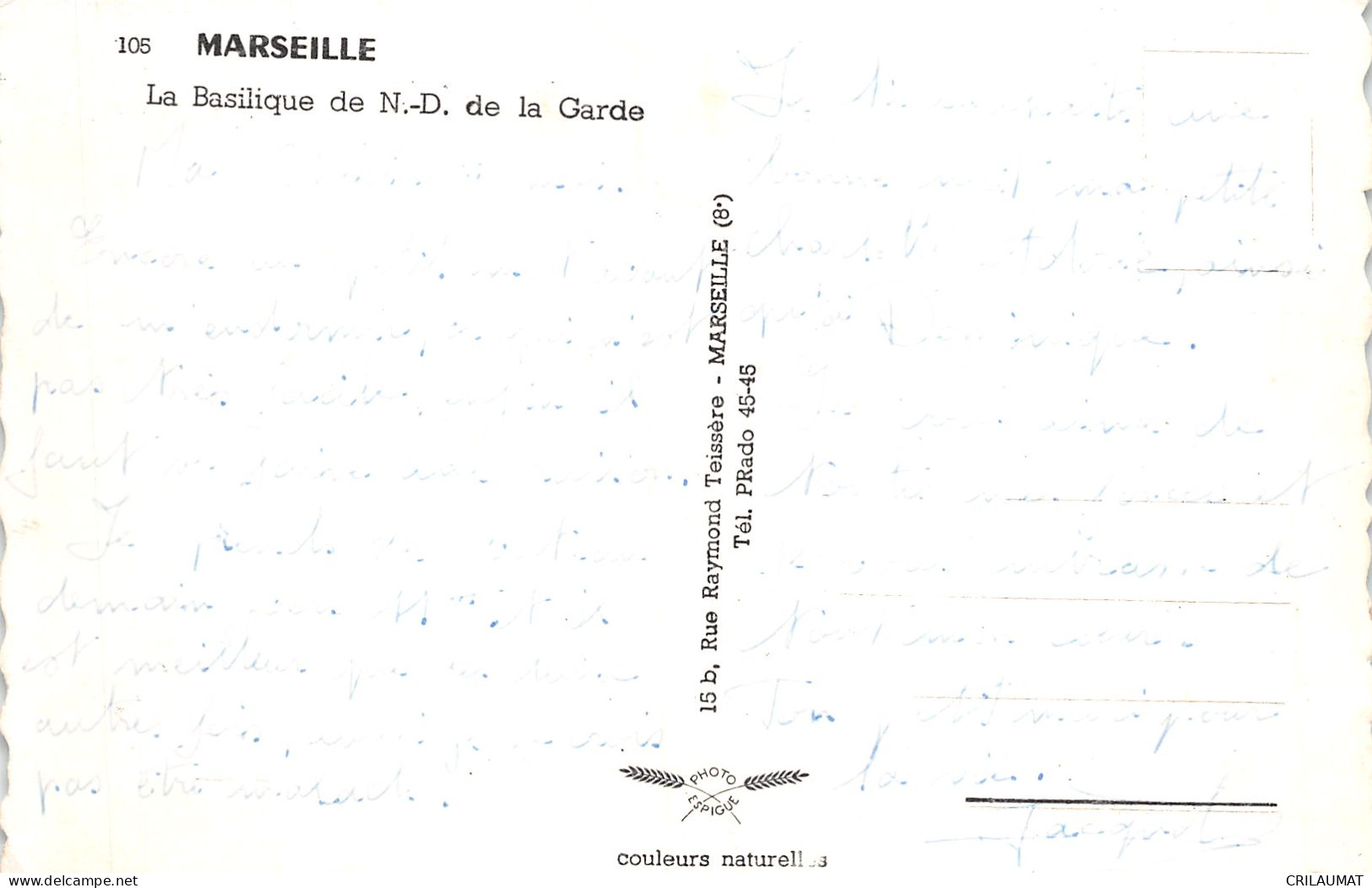 13-MARSEILLE-N°5148-H/0313 - Ohne Zuordnung