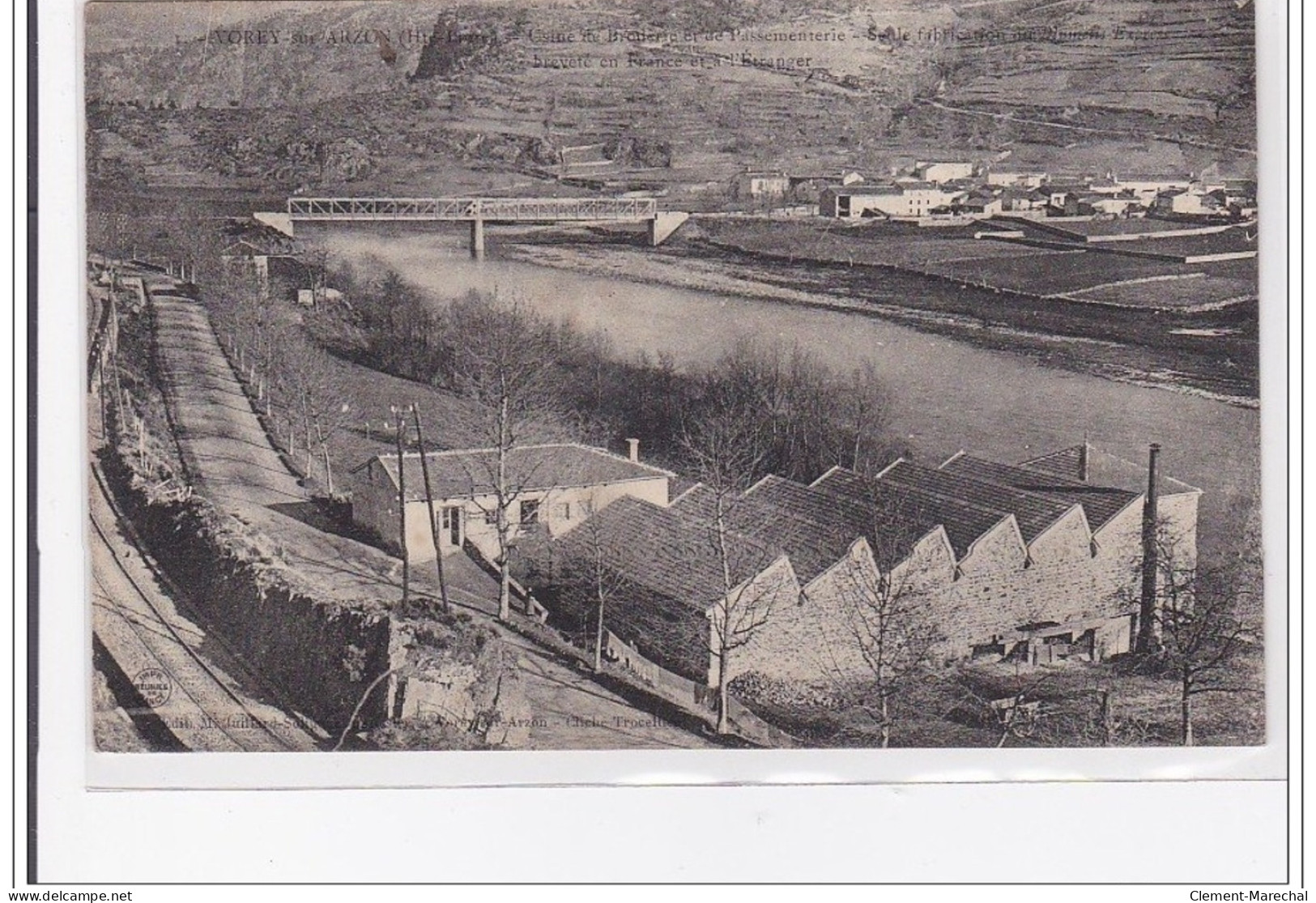 VOREY-sur-ARZON : Usine De Brulerie Et De Passementerie - Tres Bon Etat - Autres & Non Classés