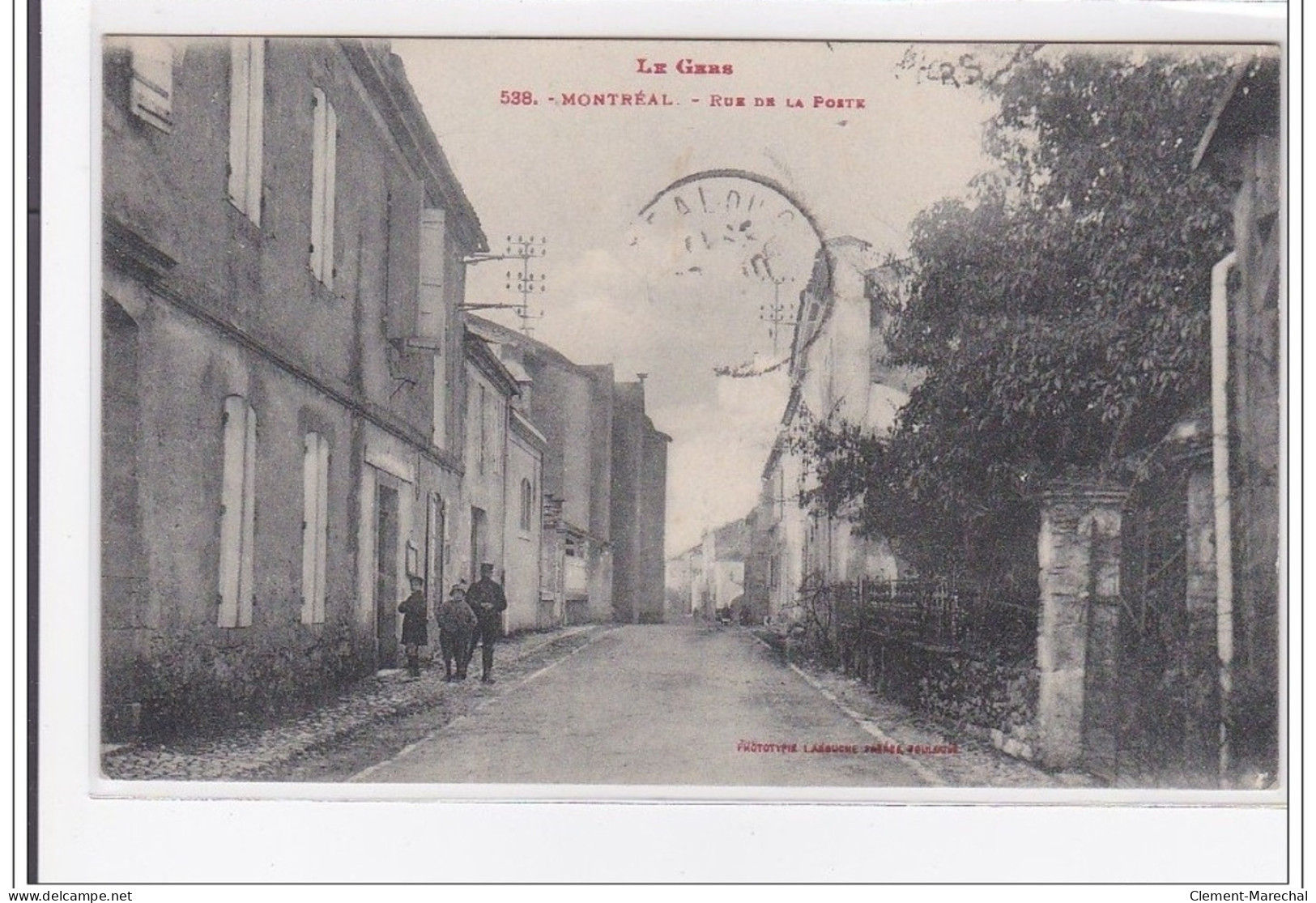 MONTREAL : Rue De La Poste - Tres Bon Etat - Sonstige & Ohne Zuordnung