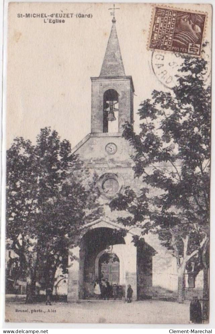 St-MICHEL-d'EUZET : L'eglise - Tres Bon Etat - Autres & Non Classés