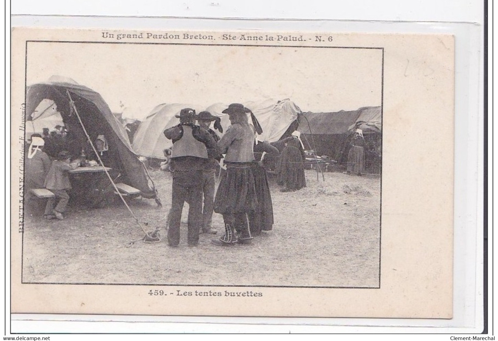 Ste-ANNE-le-PALUD : Un Garnd Pardon Breton, Les Tentes Buvettes - Tres Bon Etat - Andere & Zonder Classificatie