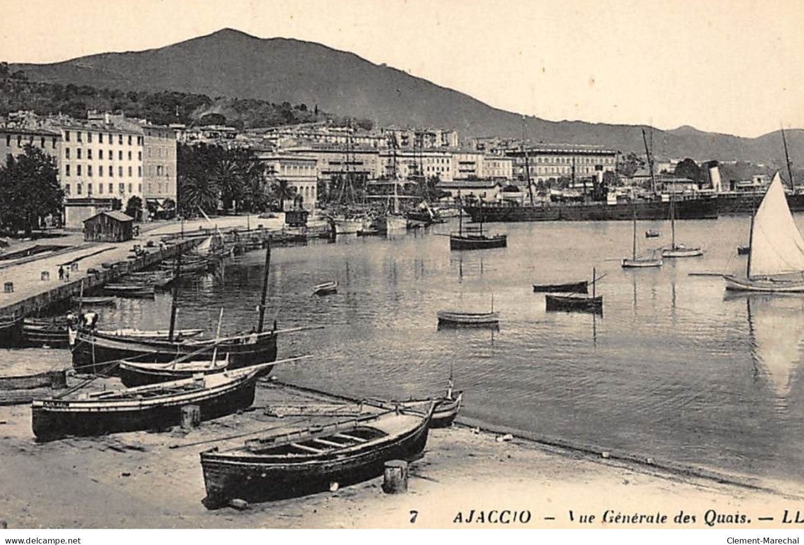 AJACCIO : Vue Generale Des Quais - Tres Bon Etat - Ajaccio