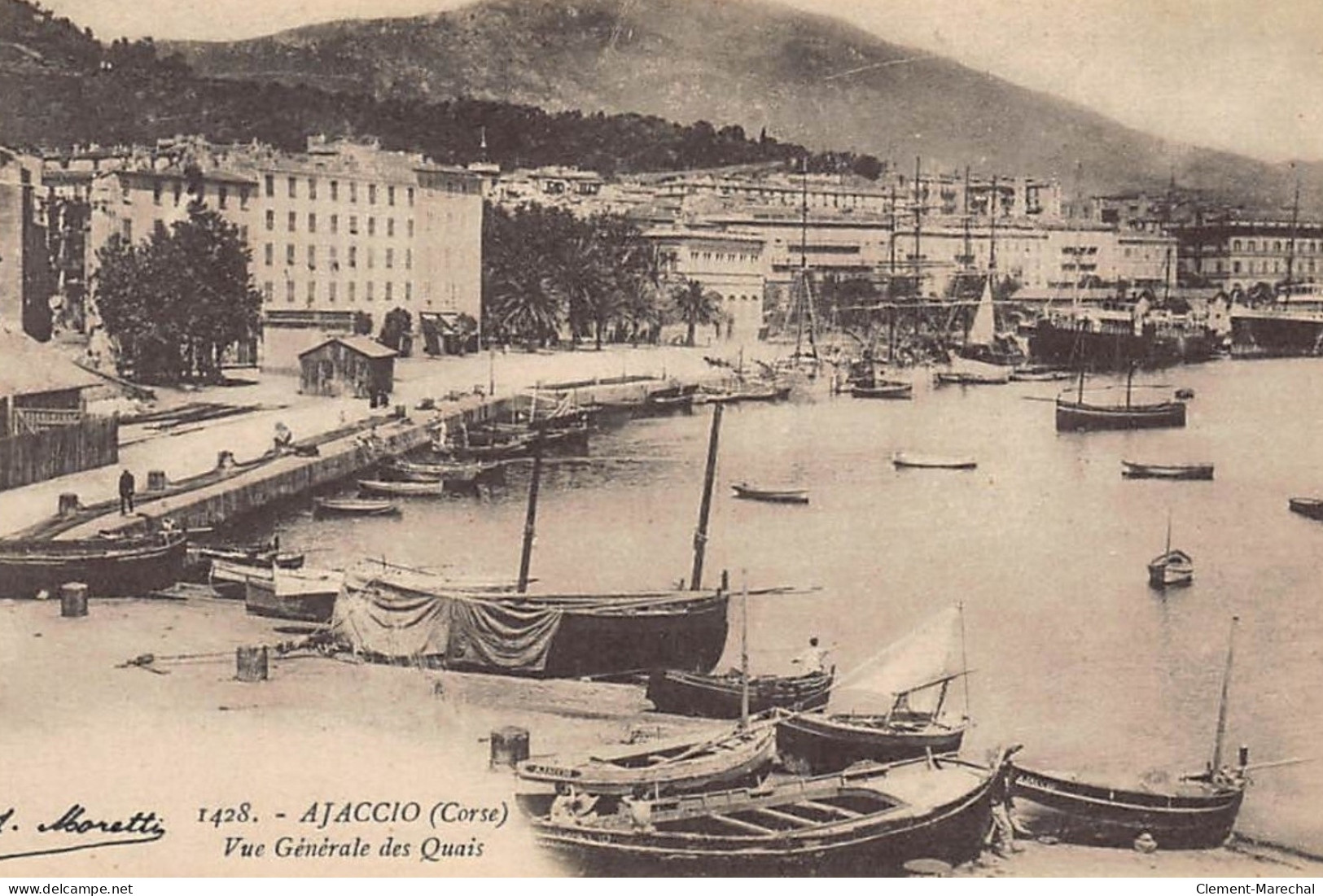 AJACCIO : Vue Generale Des Quais - Tres Bon Etat - Ajaccio