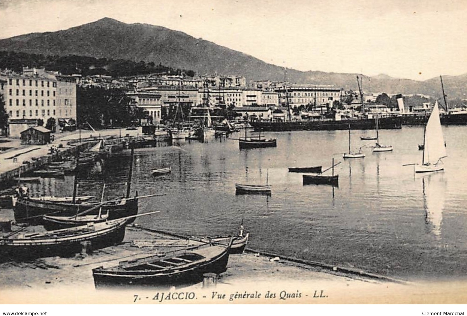 AJACCIO : Vue Generale Des Quais - Tres Bon Etat - Ajaccio