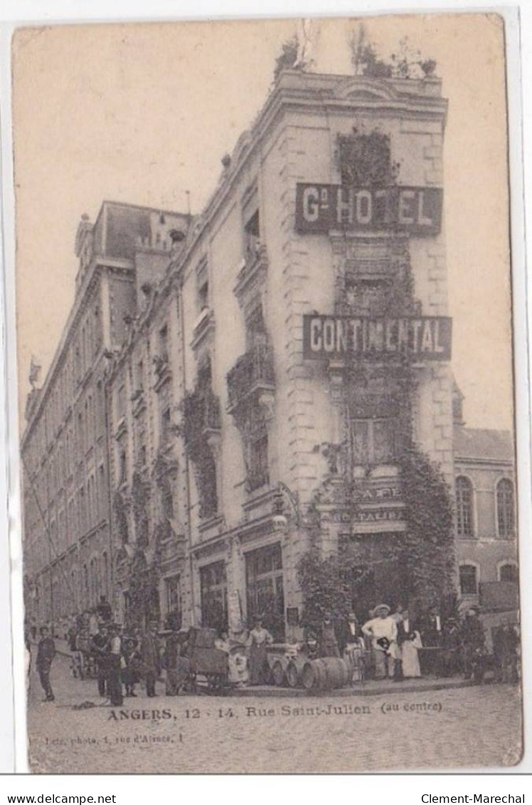 ANGERS : Hotel Continental - Etat - Angers