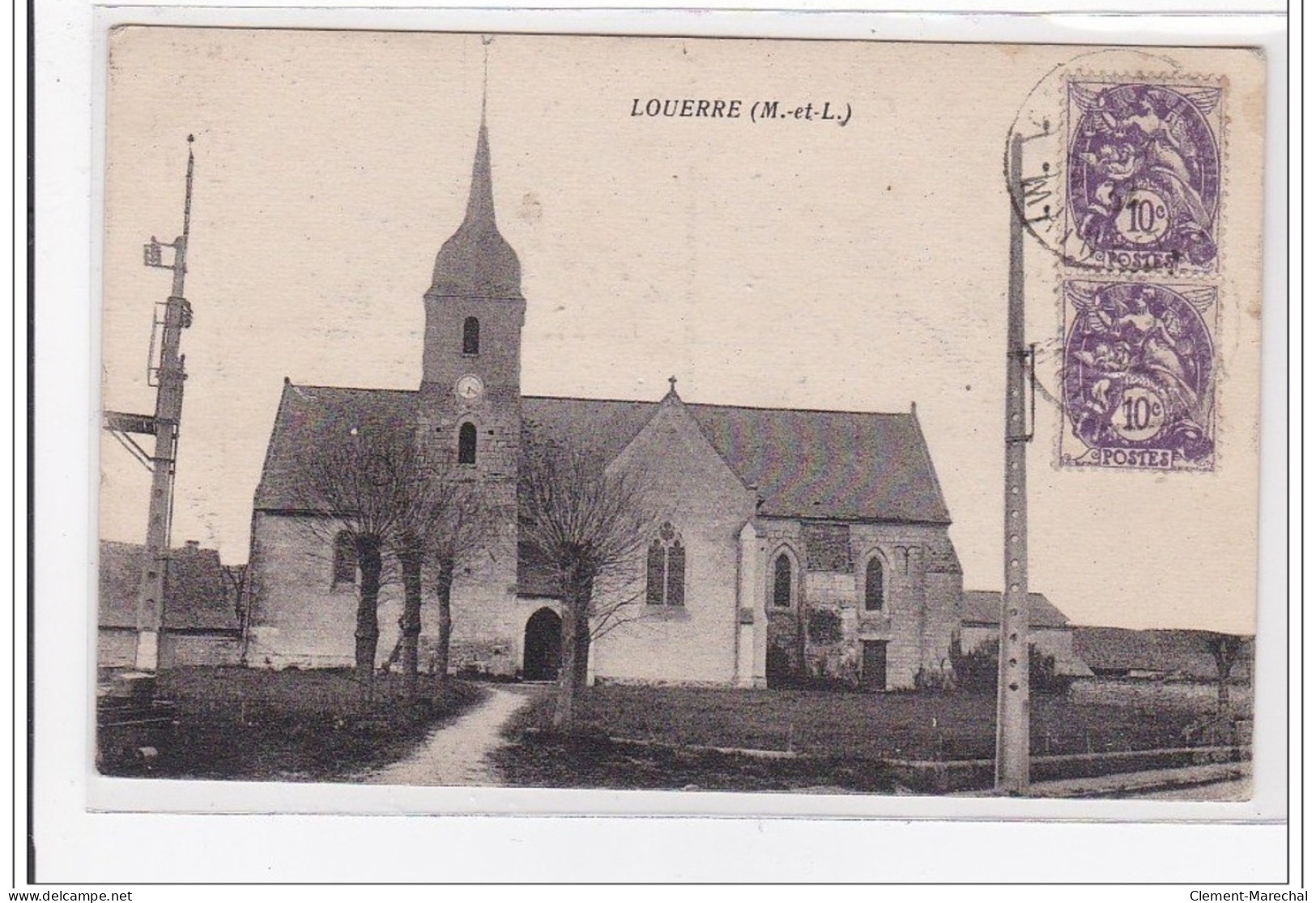LOUERRE : Eglise - Tres Bon Etat - Other & Unclassified