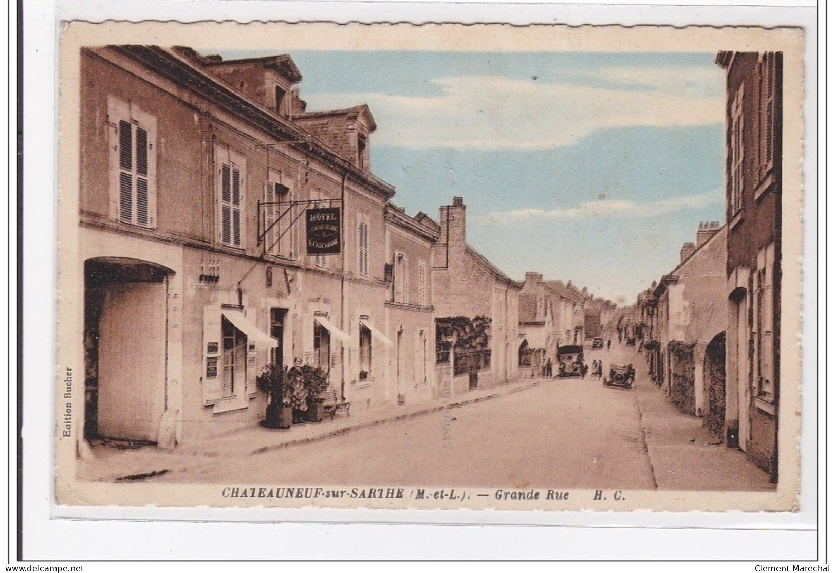 CHATEAUNEUF-sur-SARTHE : Grand Rue - Tres Bon Etat - Other & Unclassified