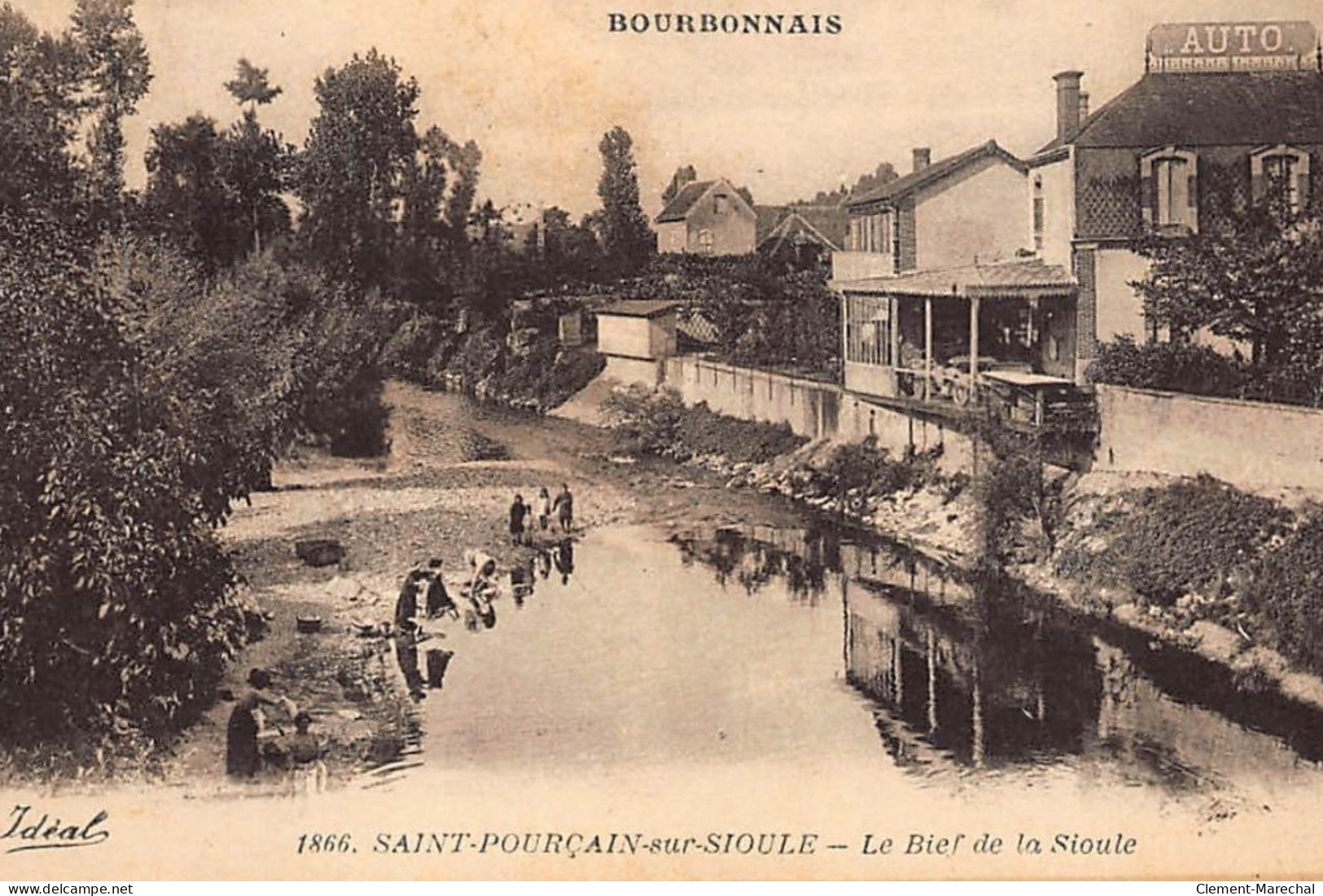 SAINT-POURCAIN-sur-SIOULE : Le Bief De La Sioule - Tres Bon Etat - Sonstige & Ohne Zuordnung