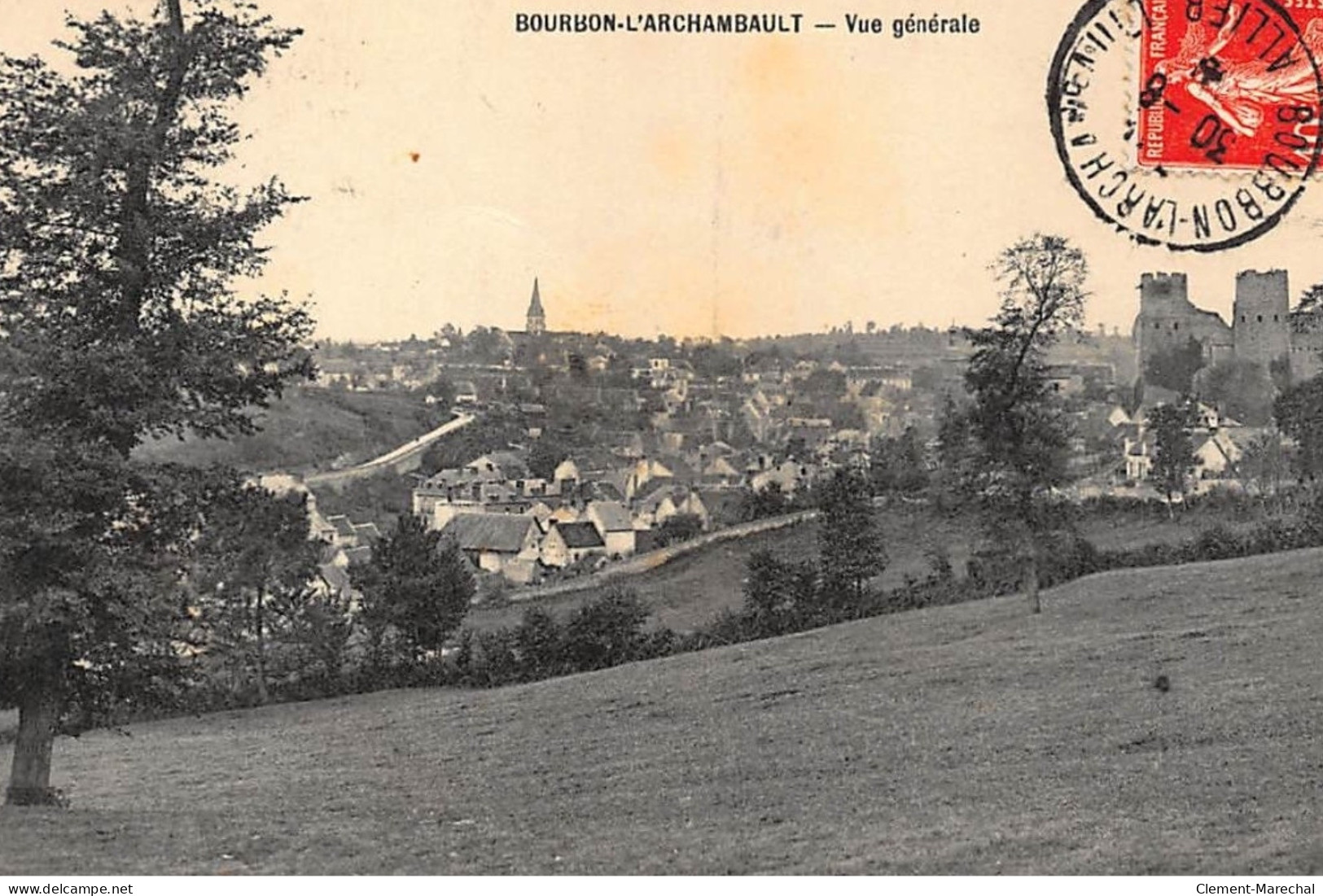 BOURBON-L'ARCHAMBAULT : Vue Generale - Tres Bon Etat - Bourbon L'Archambault