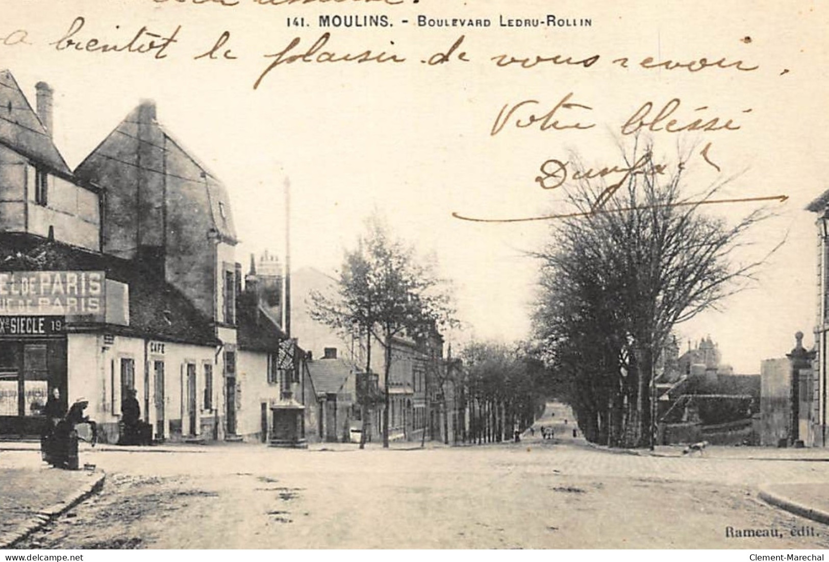 MOULINS : Boulevard Ledru-rollin - Tres Bon Etat - Moulins