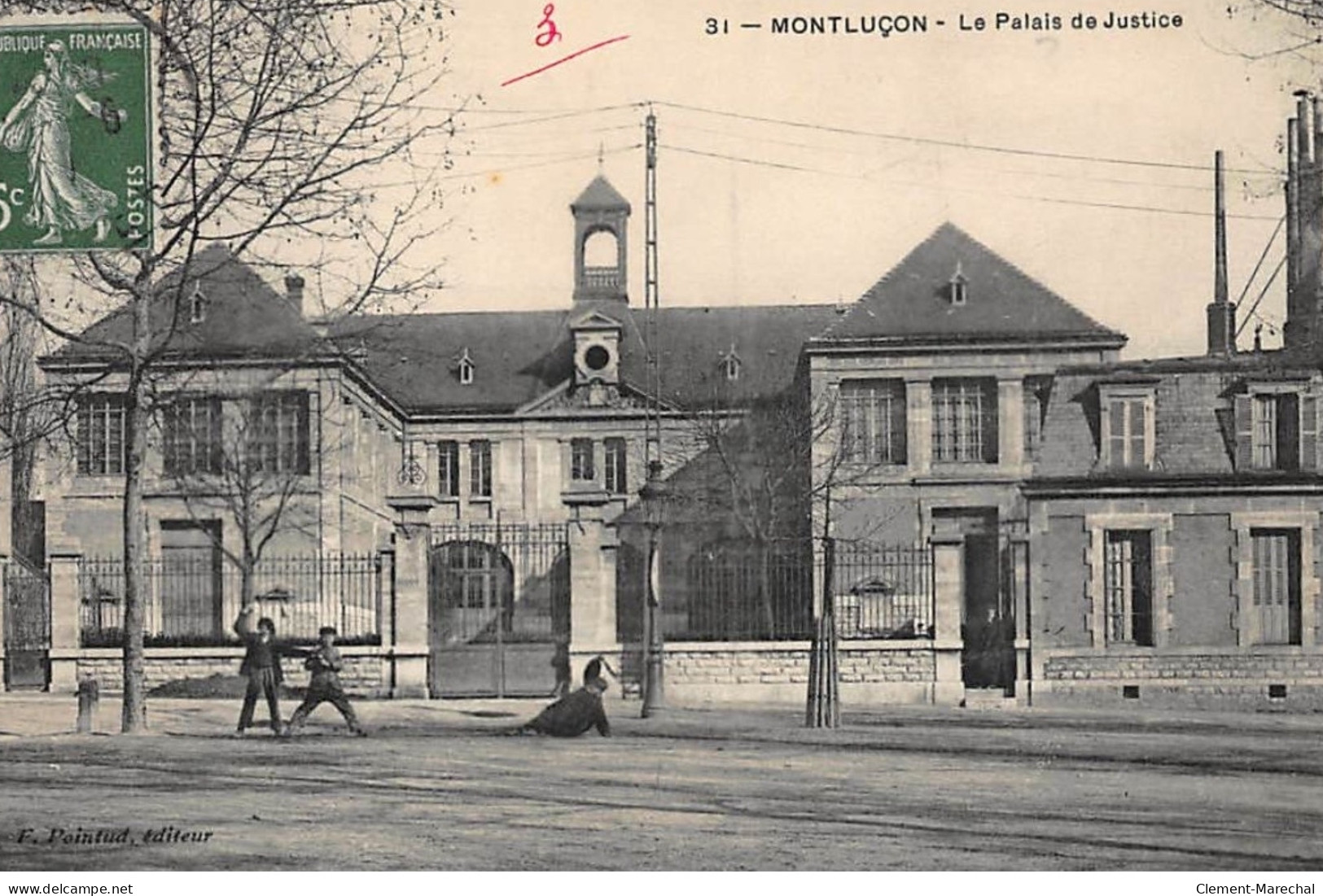 MONTLUCON : Le Palais De Justice - Tres Bon Etat - Montlucon