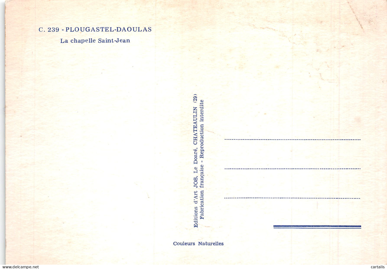 29-PLOUGASTEL DAOULAS-N°4204-C/0045 - Plougastel-Daoulas