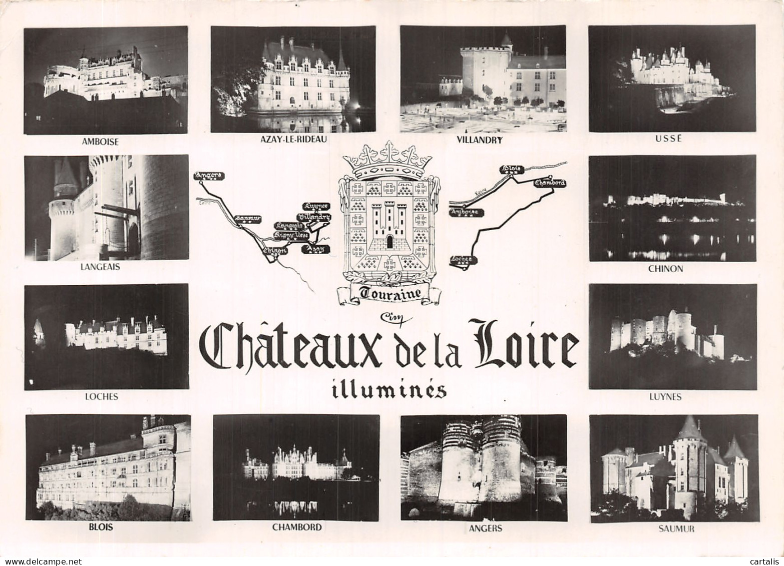 37-LES CHATEAUX DE LA LOIRE-N°4204-B/0329 - Other & Unclassified