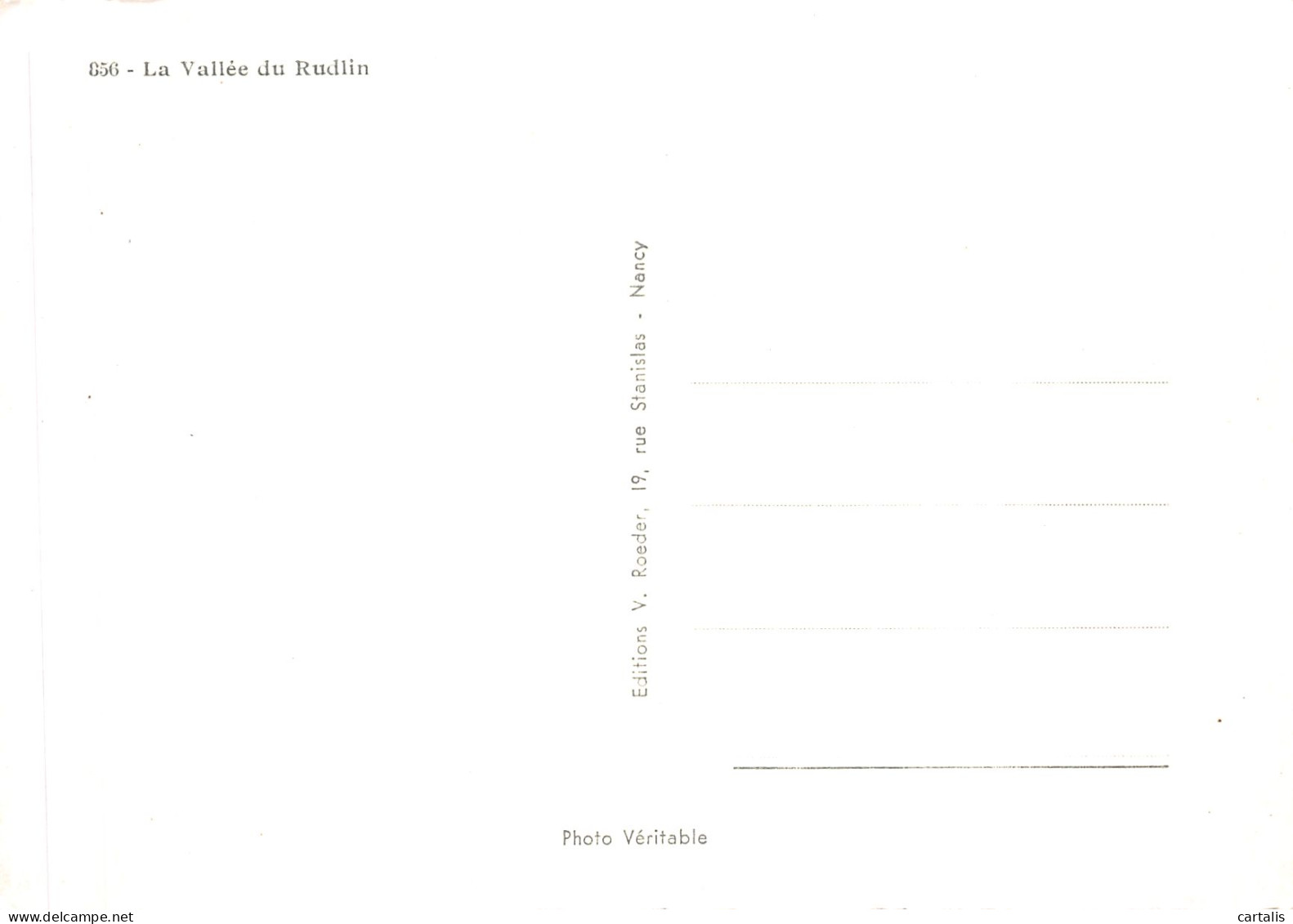 57-LA VALLEE DE RUDLIN-N°4204-B/0219 - Andere & Zonder Classificatie