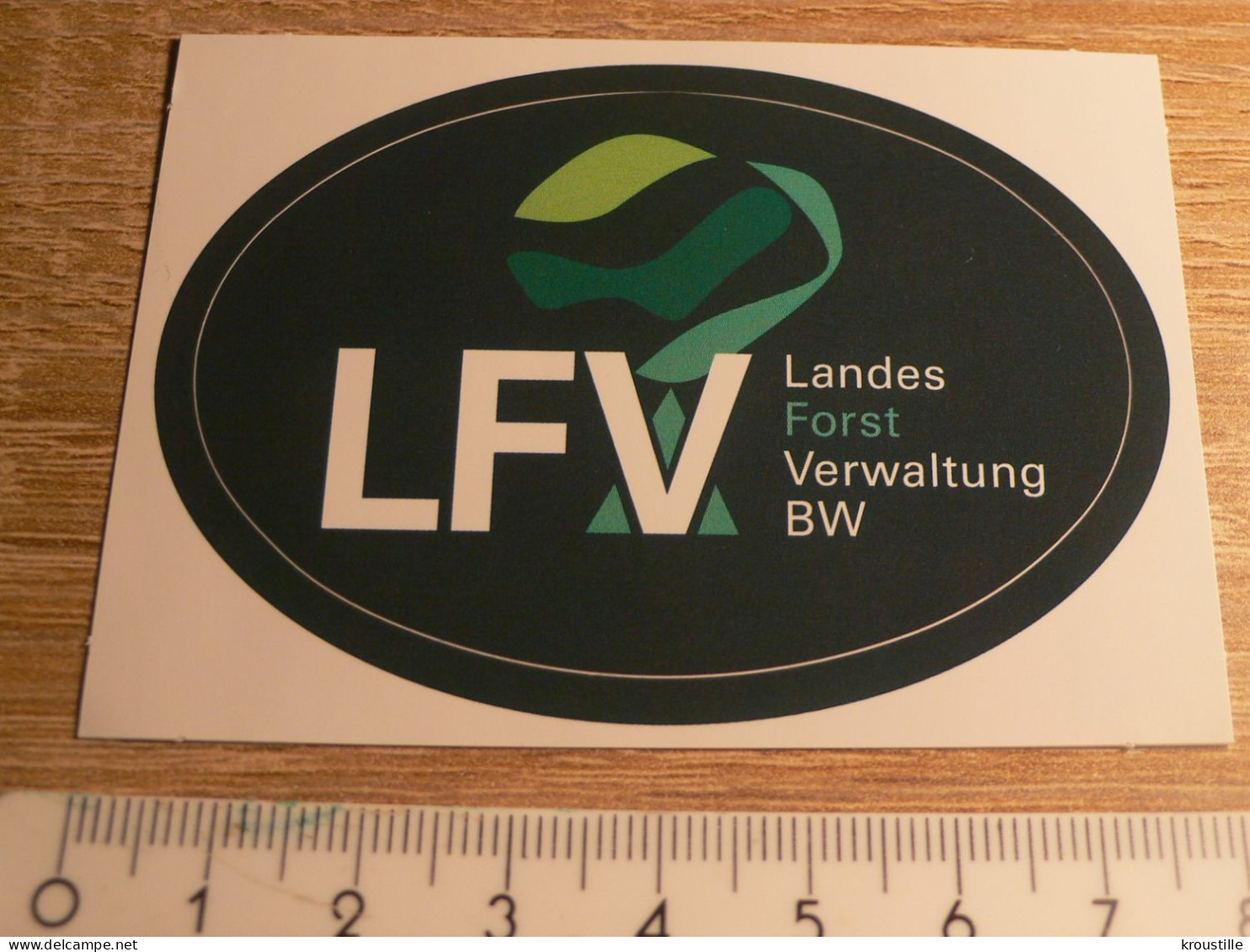 AUTOCOLLANT LFV - THEME CHASSE - ALLEMAGNE - Stickers