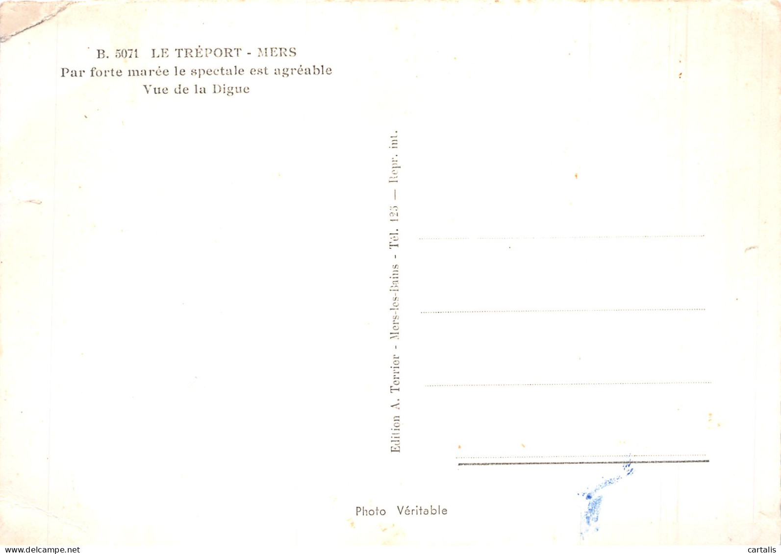 76-LE TREPORT MERS-N°4204-A/0305 - Le Treport