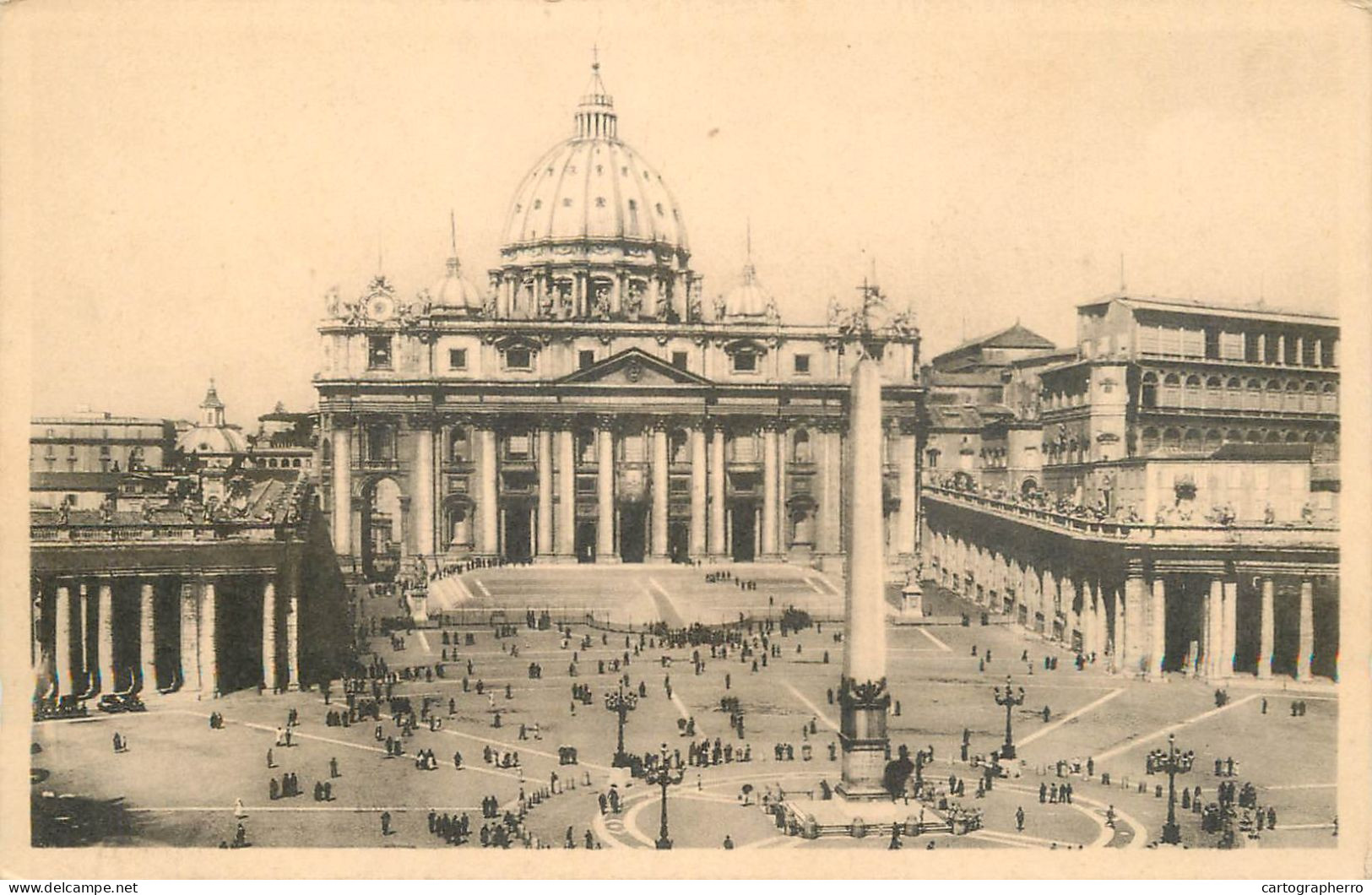 Postcard Italy Rome San Pietro - San Pietro
