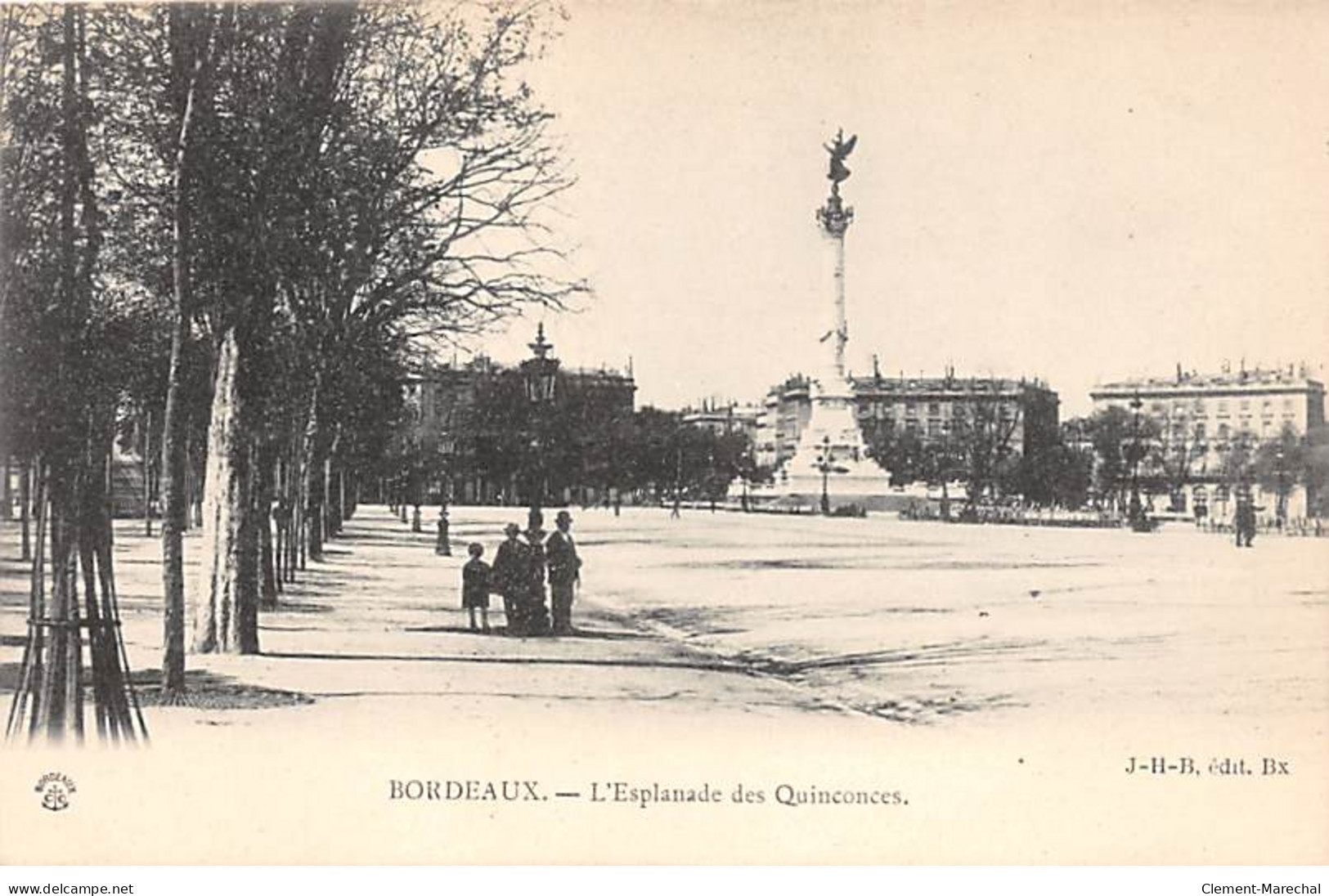 BORDEAUX - L'Esplanade Des Quinconces - Très Bon état - Bordeaux