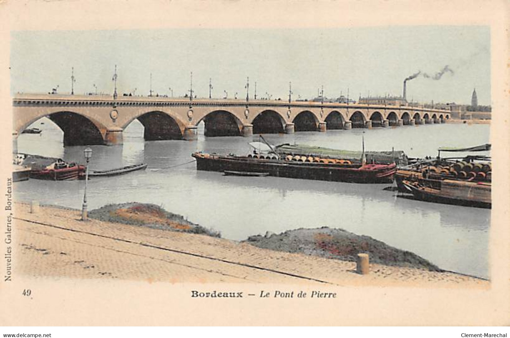 BORDEAUX - Le Pont De Pierre - Très Bon état - Bordeaux