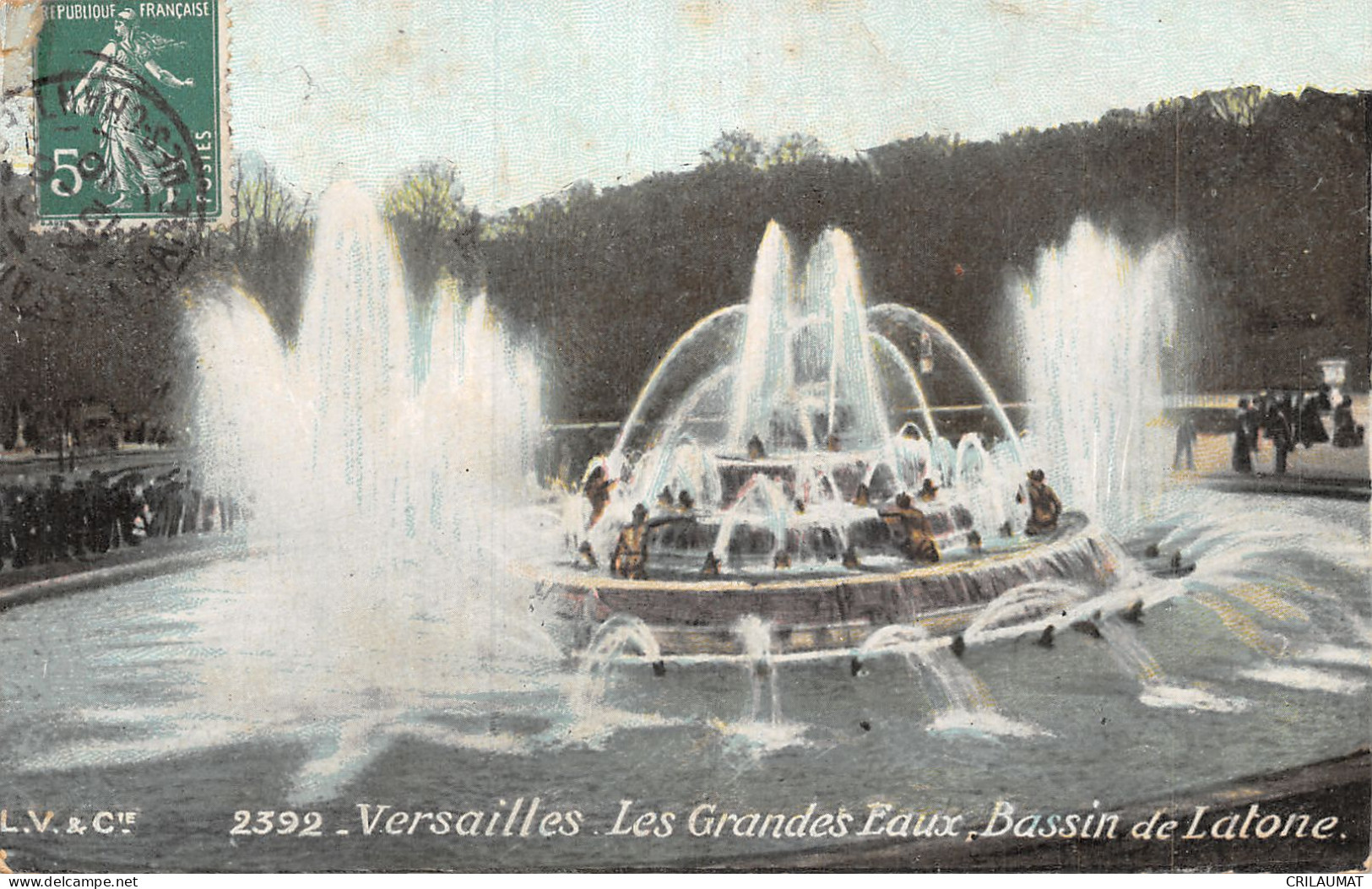 78-VERSAILLES LES GRANDES EAUX-N°5149-D/0211 - Versailles (Schloß)