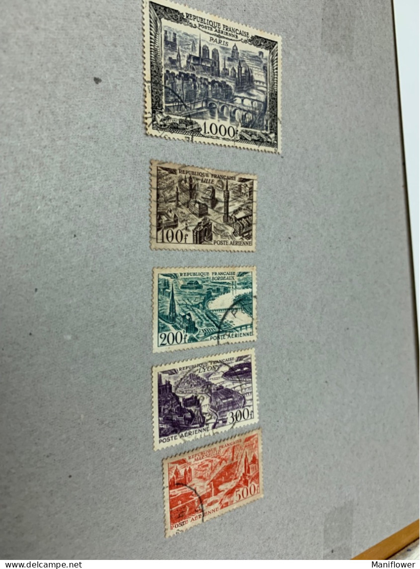 France Stamp Used Air Mail Landscape - Sonstige & Ohne Zuordnung