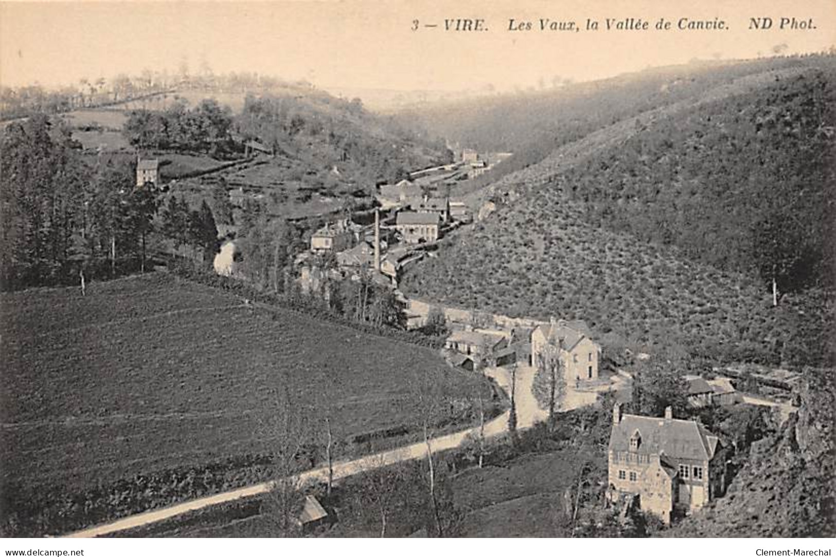 VIRE - Les Vaux, La Vallée De Canvic - Très Bon état - Vire