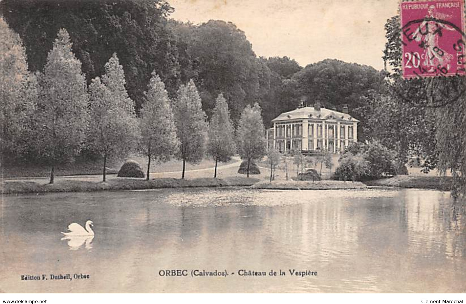 ORBEC - Château De La Vespière - Très Bon état - Orbec