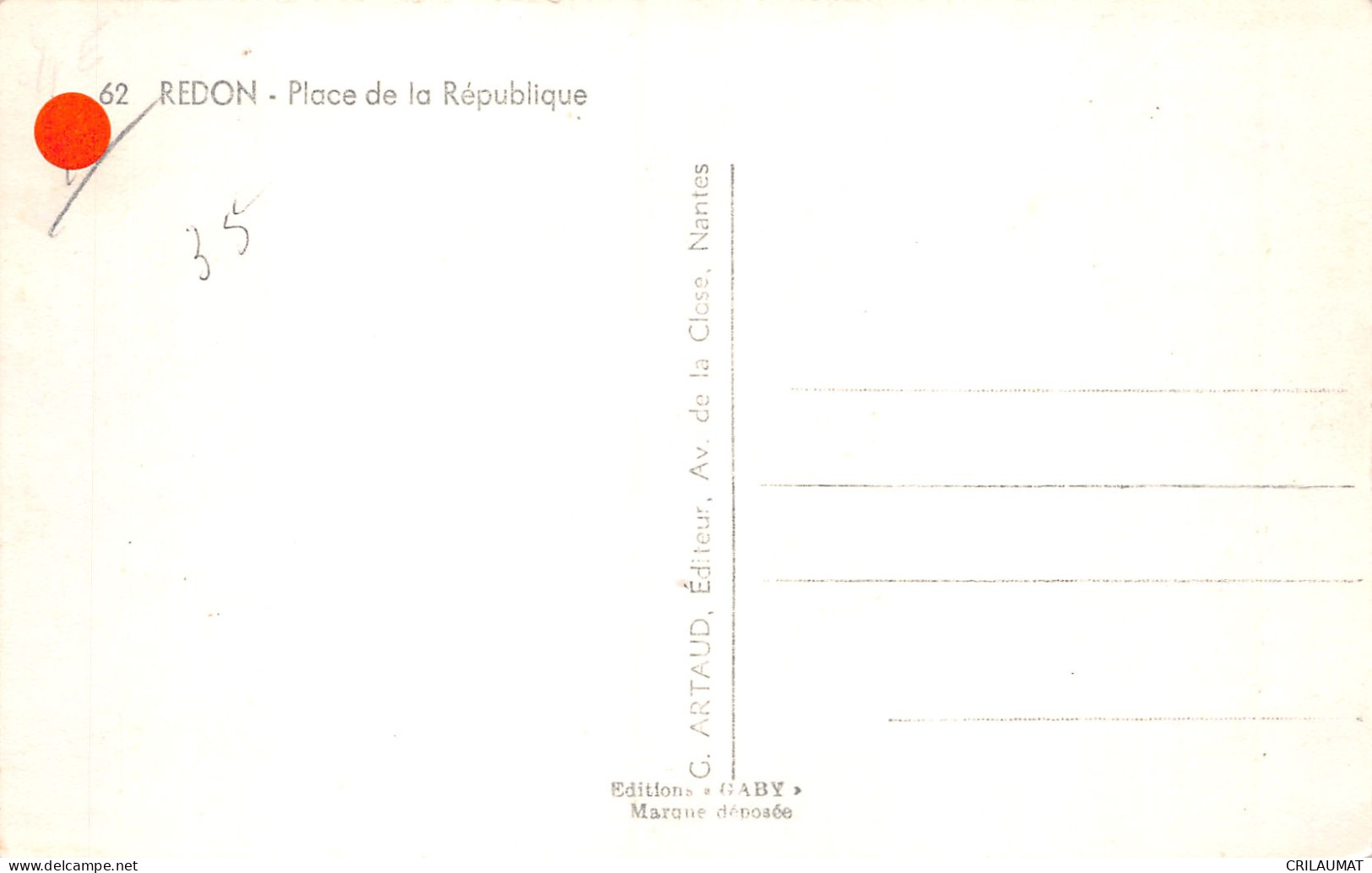 35-REDON-N°5149-C/0215 - Redon