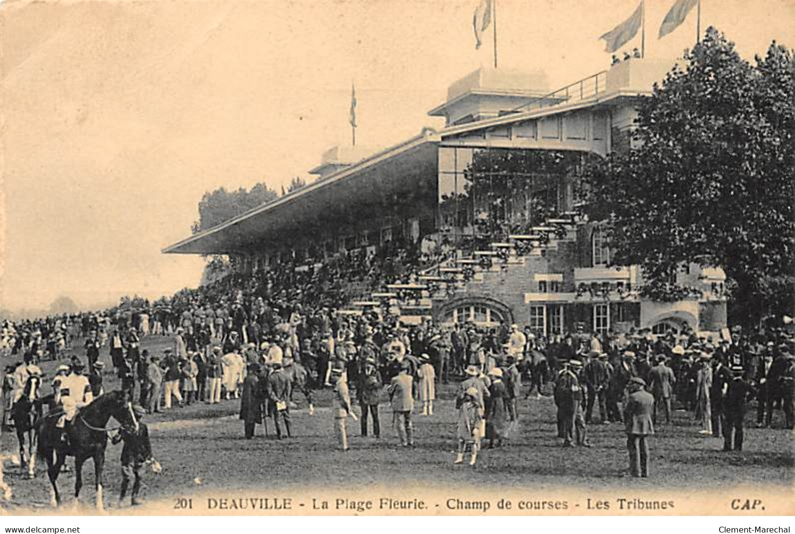 DEAUVILLE - Champ De Courses - Les Tribunes - Très Bon état - Deauville