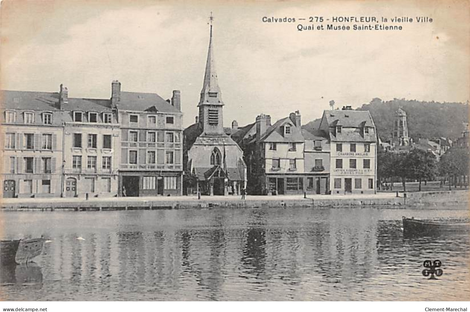 HONFLEUR - Quai Et Musée Saint Etienne - Très Bon état - Honfleur