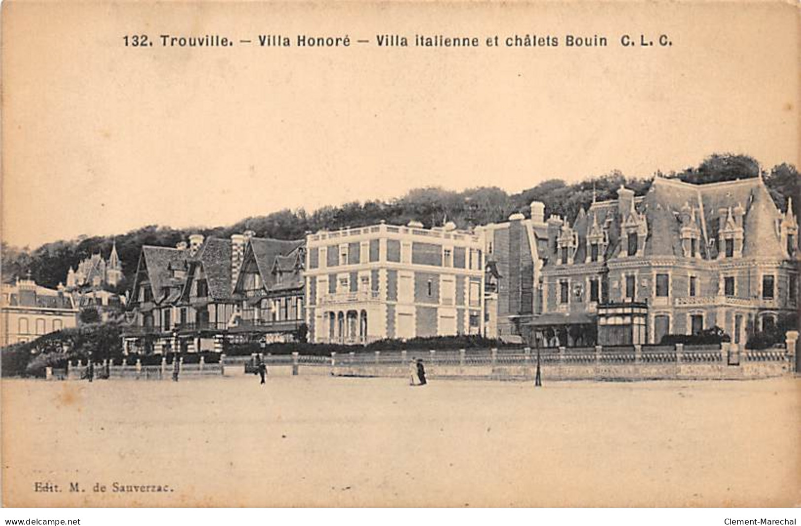 TROUVILLE - Villa Honoré - Villa Italienne Et Château Bouin - Très Bon état - Trouville
