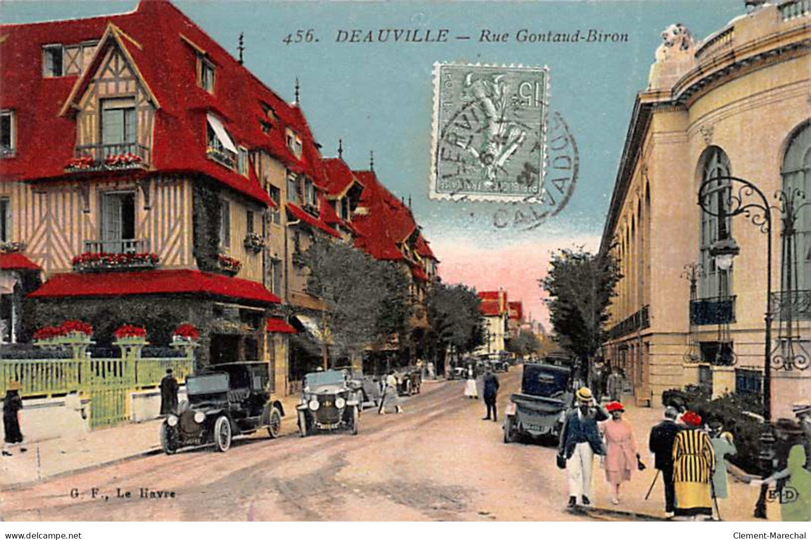 DEAUVILLE - Rue Gontaud Biron - Très Bon état - Deauville