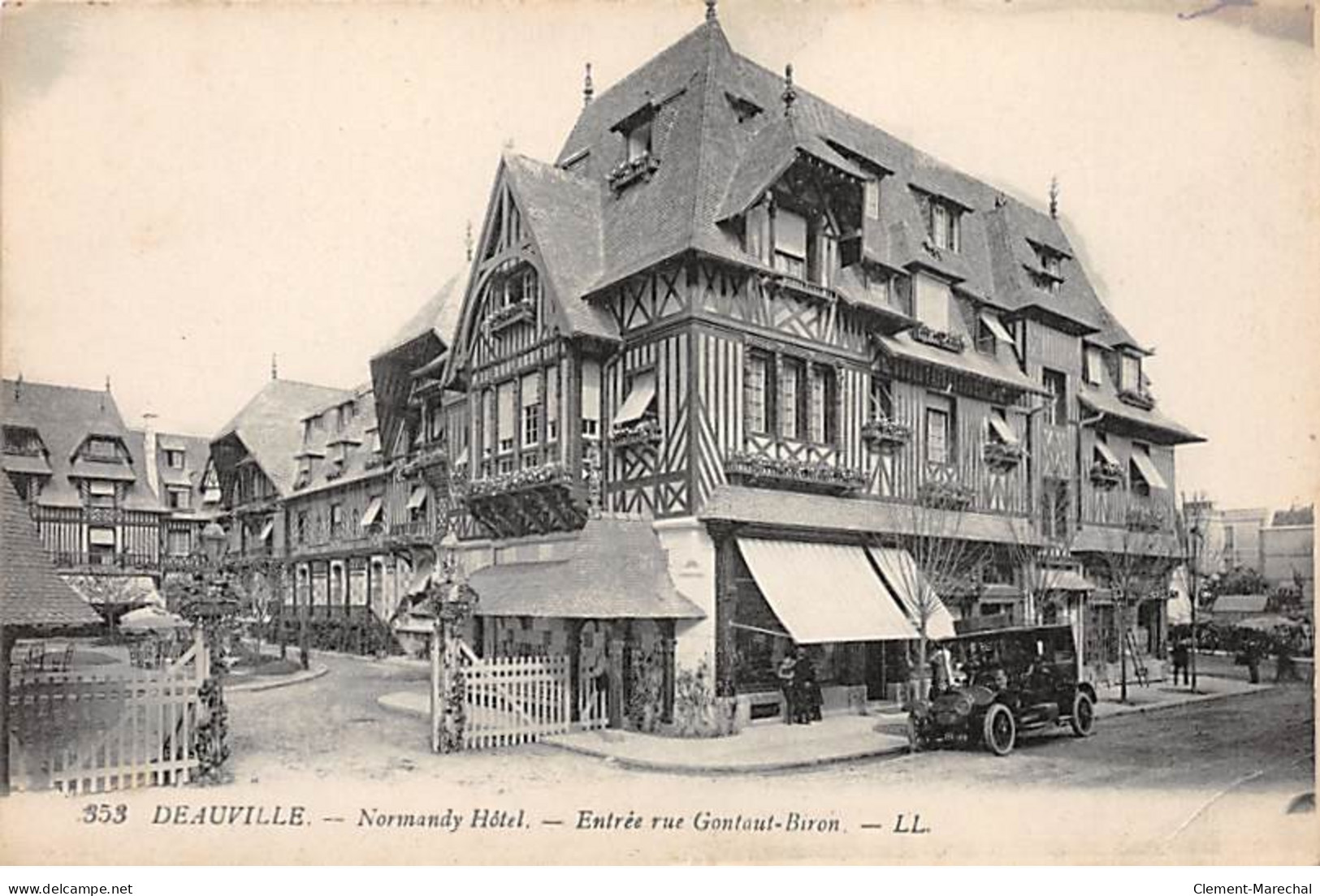 DEAUVILLE - Normandy Hôtel - Entrée Rue Gontaut Biron - Très Bon état - Deauville