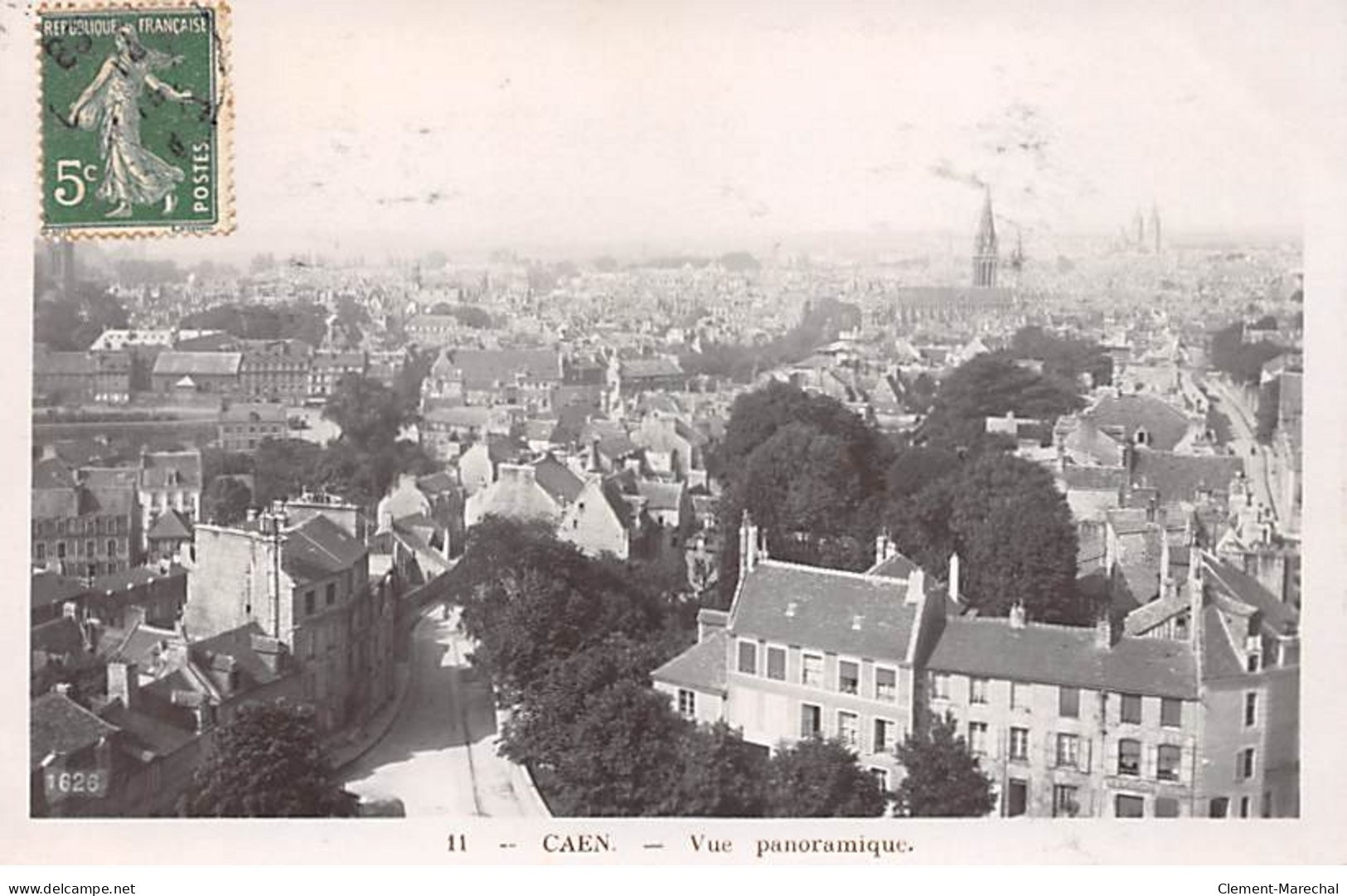 CAEN - Vue Panoramique - Très Bon état - Caen