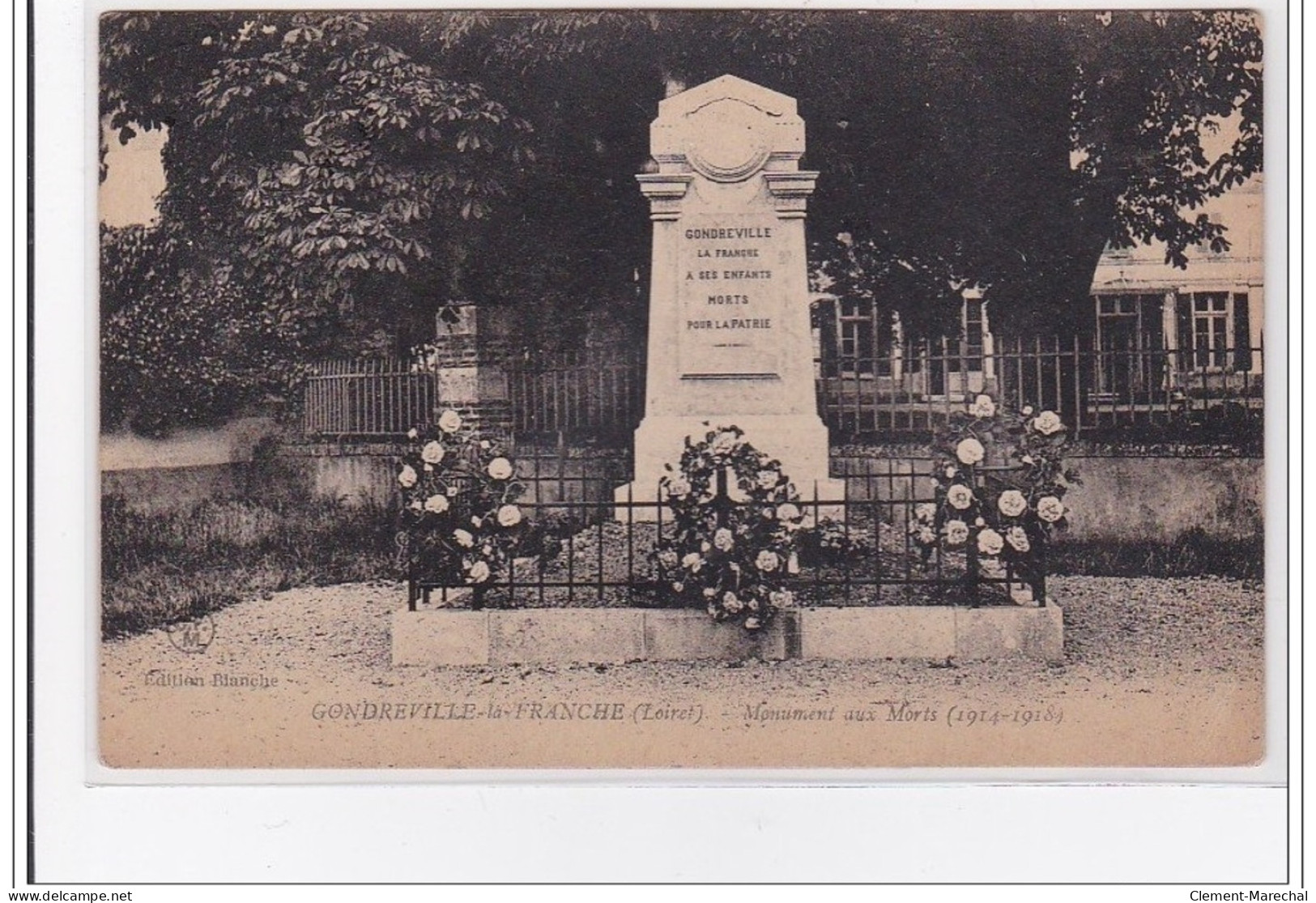 GONDREVILLE-la-FRANCHE : Monument Aux Morts - Tres Bon Eatt - Autres & Non Classés