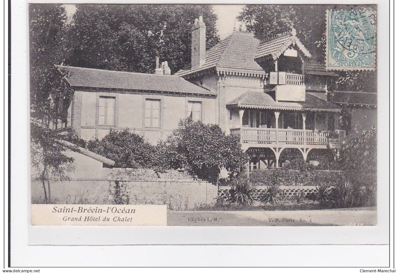 SAINT-BREVIN-L'OCEAN : Grand Hotel Du Chalet - Tres Bon Etat - Saint-Brevin-l'Océan