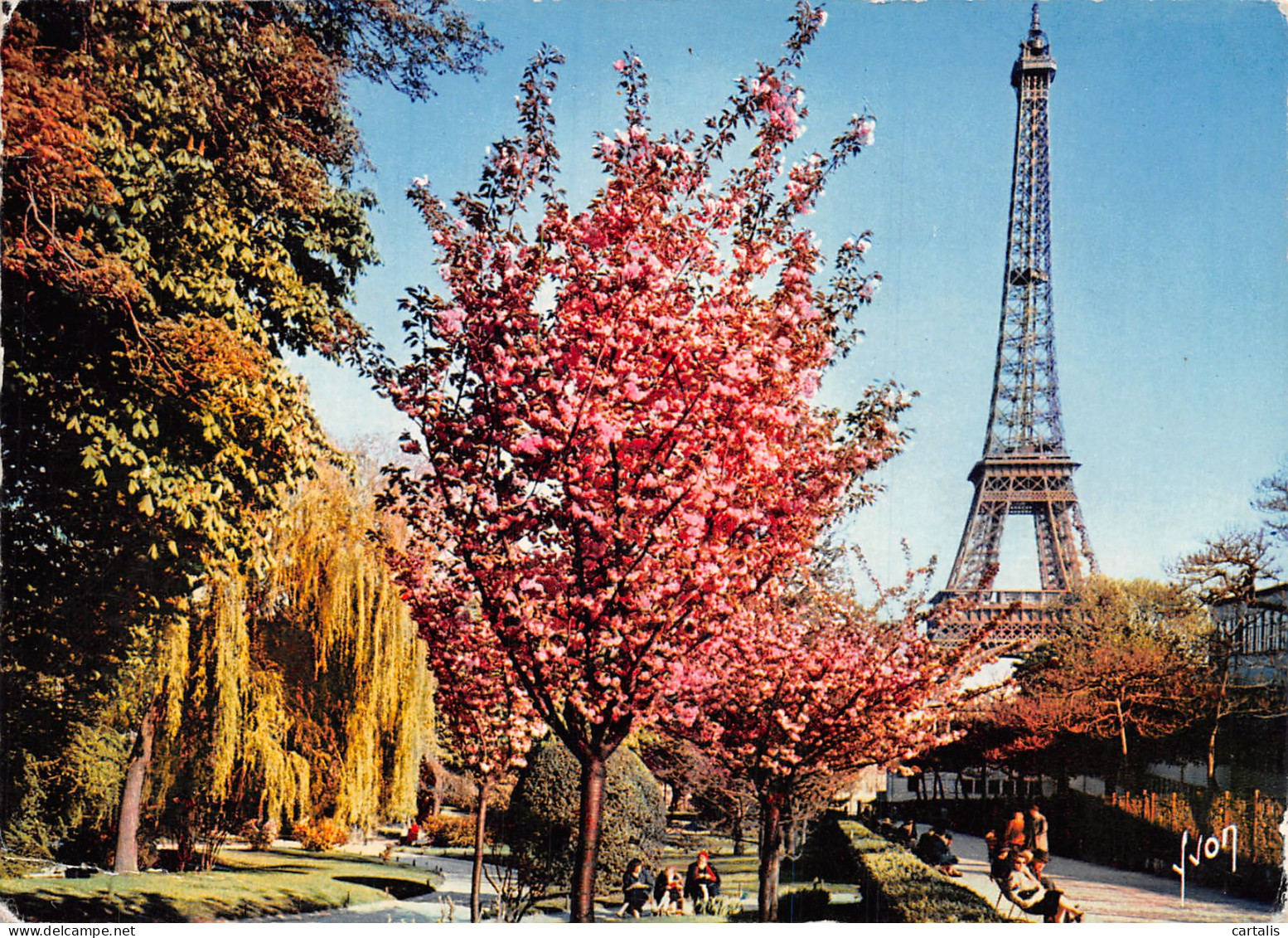 75-PARIS TOUR EIFFEL-N°4205-A/0073 - Eiffelturm