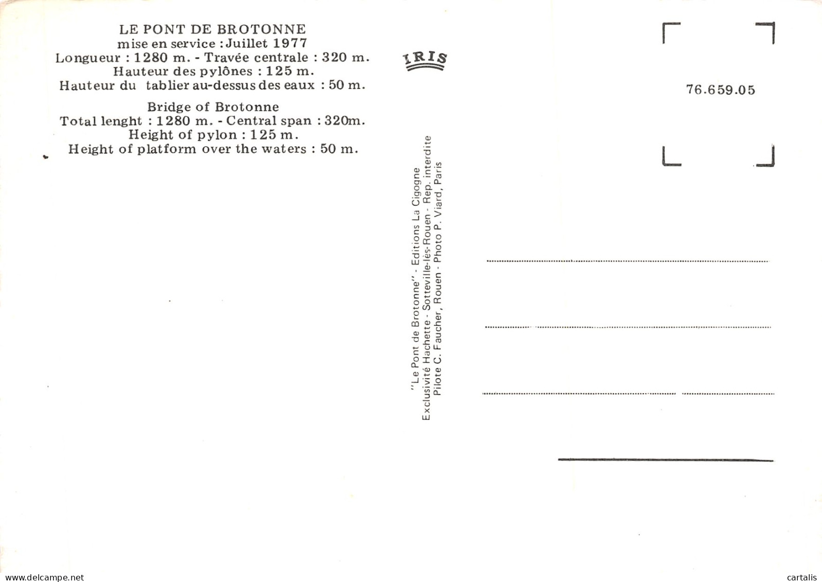 76-LE PONT DE BROTONNE-N°4204-D/0399 - Other & Unclassified